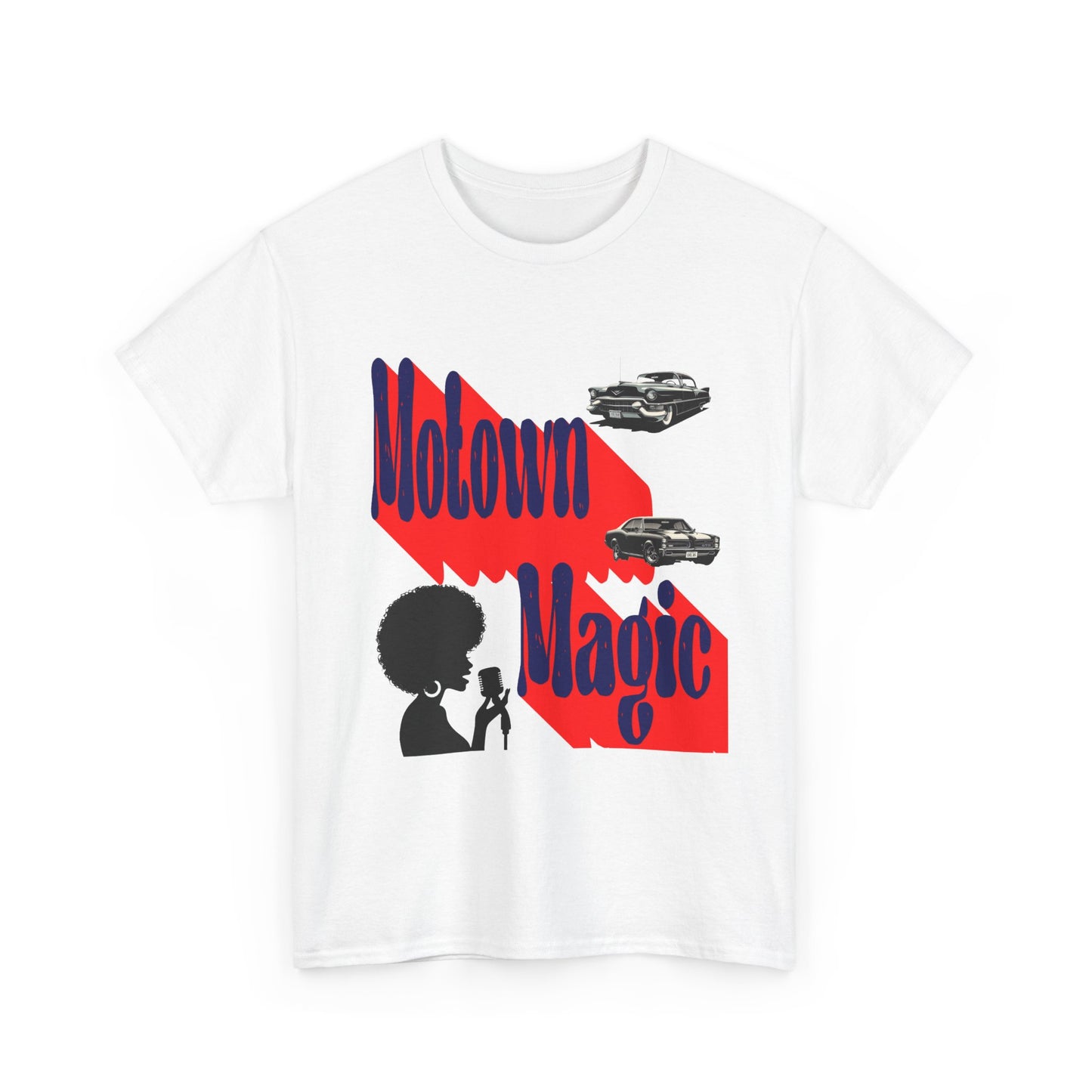 Music Nostalgia Unisex Cotton T-shirt, Motown Magic Vibe Top, Boho Style Spectacular Artistic Graphic Design shirt