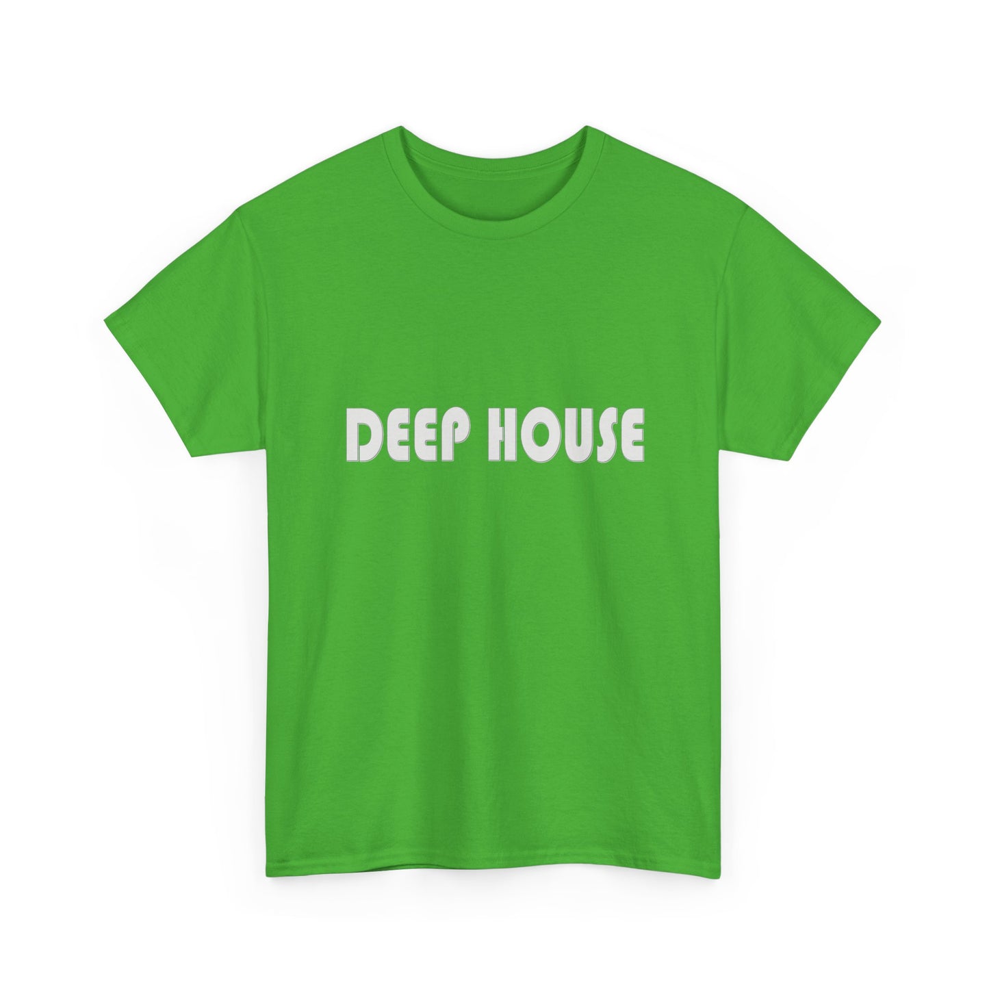 Deep House Music Genre Unisex Tee, Typographic Young Vibe Shirt, DJ Gift, Music Lover, Festival Top, Musician Apparel, Rave Clothing
