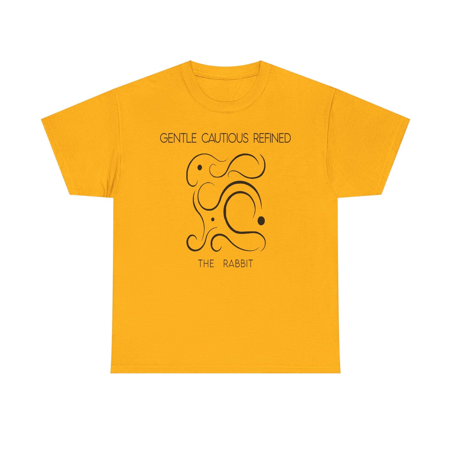 Chinese Zodiac The Rabbit Tee, Positive Traits Of People Born On The Years Of Rabbit (1963, 1975, 1987, 1999, And 2011), Gentle And Refined