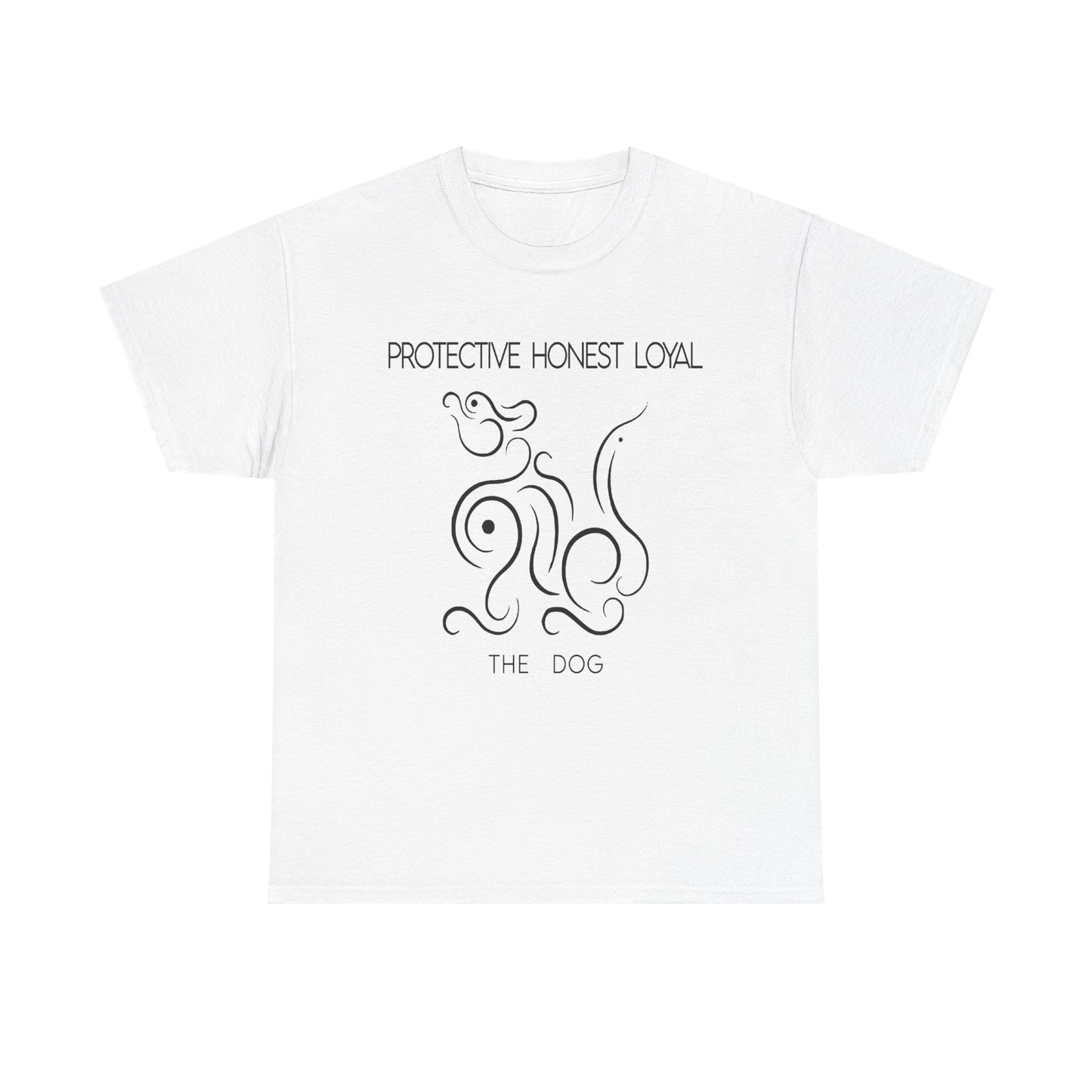 Chinese Zodiac The Dog Tee, Positive Traits Of People Born On The Years Of The Dog (1958, 1970, 1982, 1994, And 2006), Honest And Protective