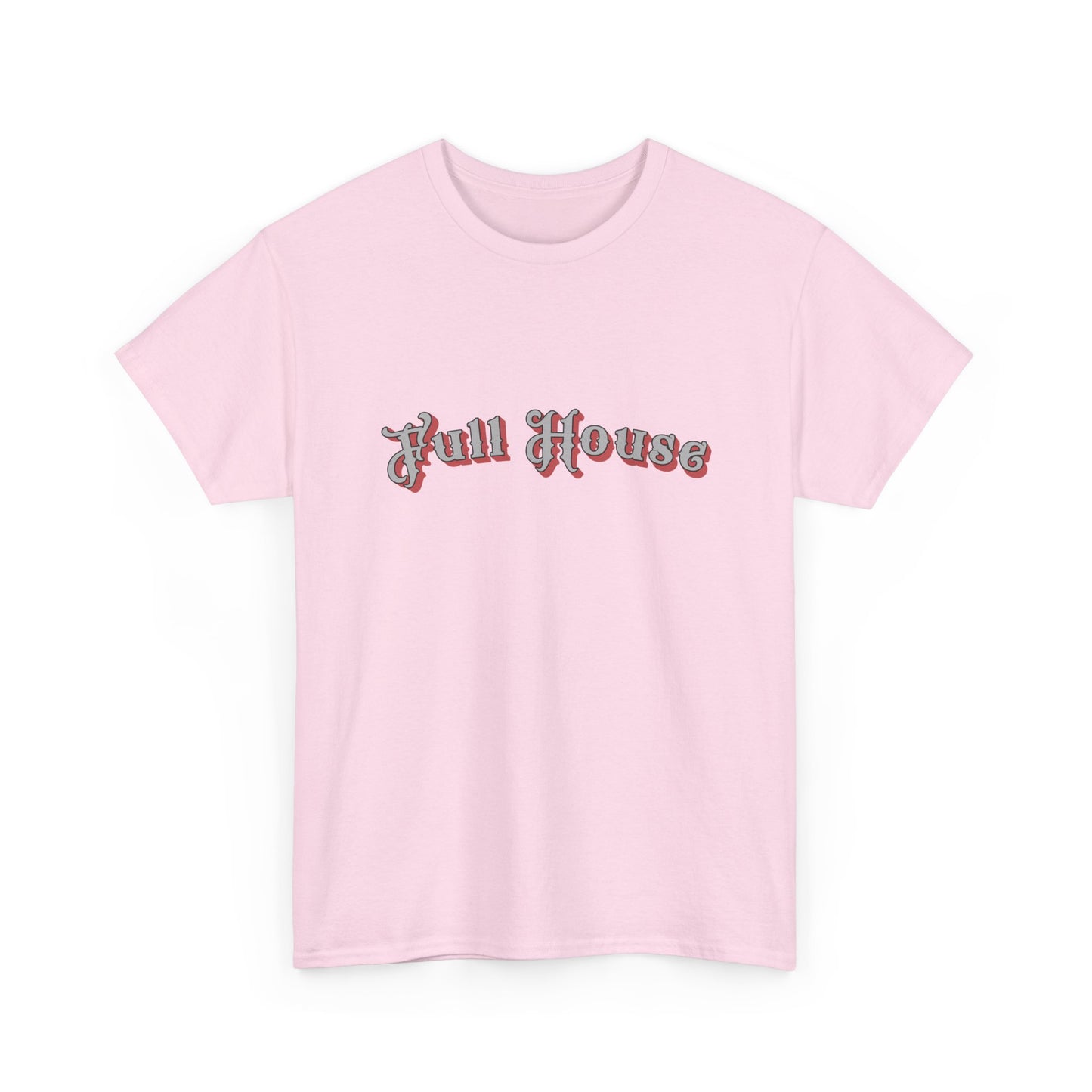 Full House Gambler's Metaphor Unisex Tee shirt - Casino Game Design, Card Player Gift, Card Game Lover Shirt, Card Shark Pullover