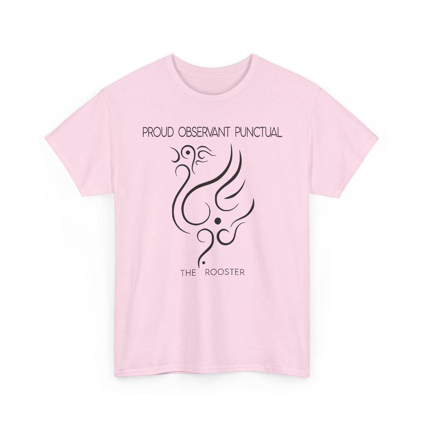 Chinese Zodiac The Rooster Tee, Positive Traits Of People Born On The Years Of The Rooster (1969, 1981, 1993 And 2005), Proud And Observant