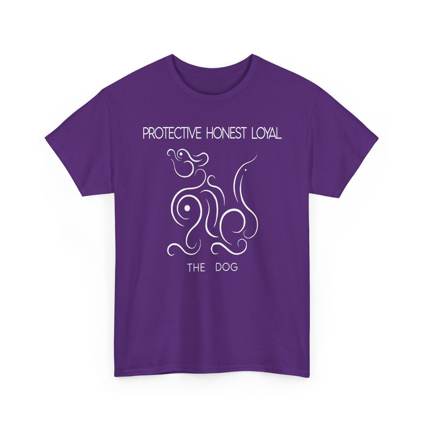 Chinese Zodiac The Dog Tee, Positive Traits Of People Born On The Years Of The Dog (1958, 1970, 1982, 1994, And 2006), Protective, Loyal