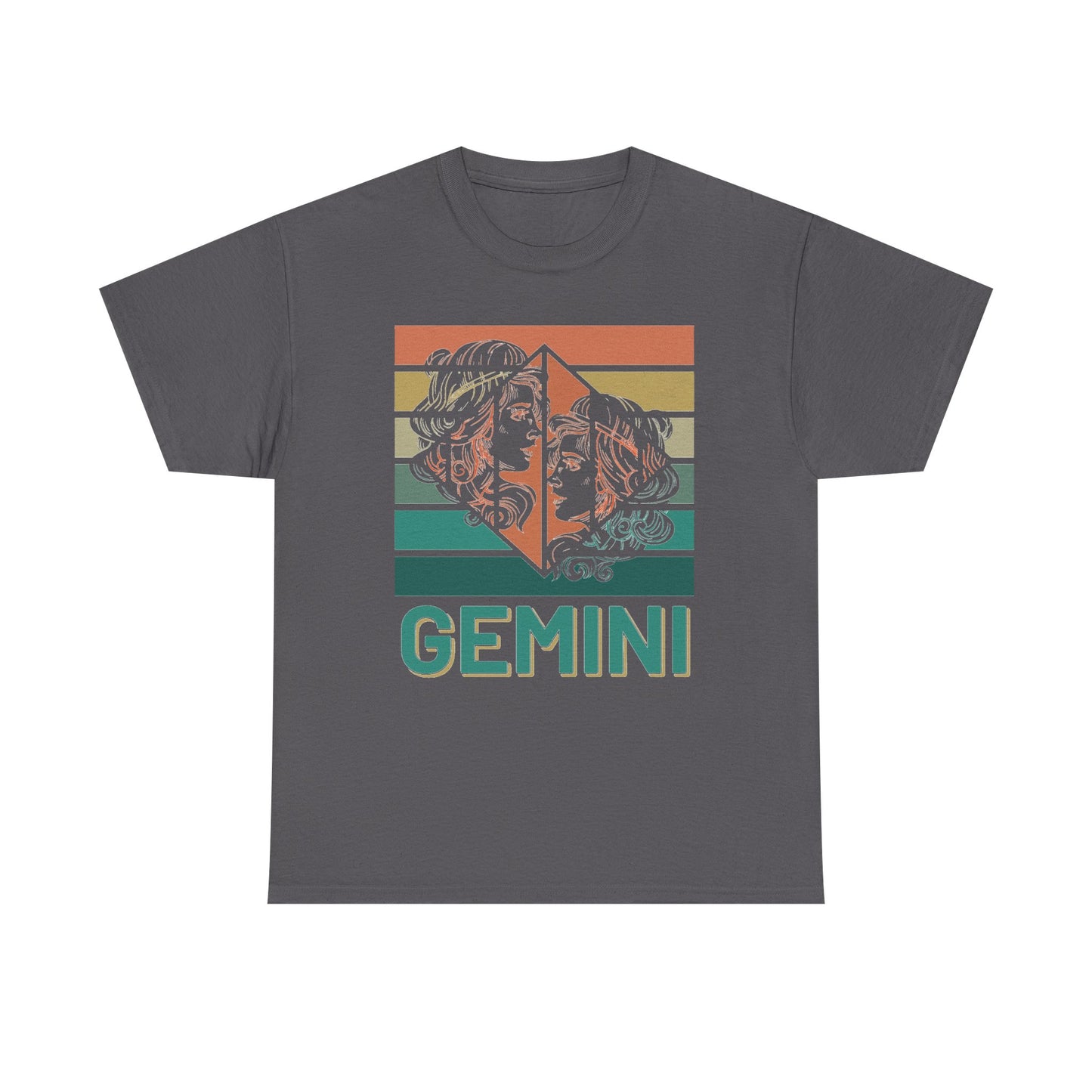 Gemini Zodiac Unisex Cotton Tee, Astrology Gift, Birthday Shirt, Horoscope Tee, Astrology Apparel, Summer Fashion, Retro Design, Vintage