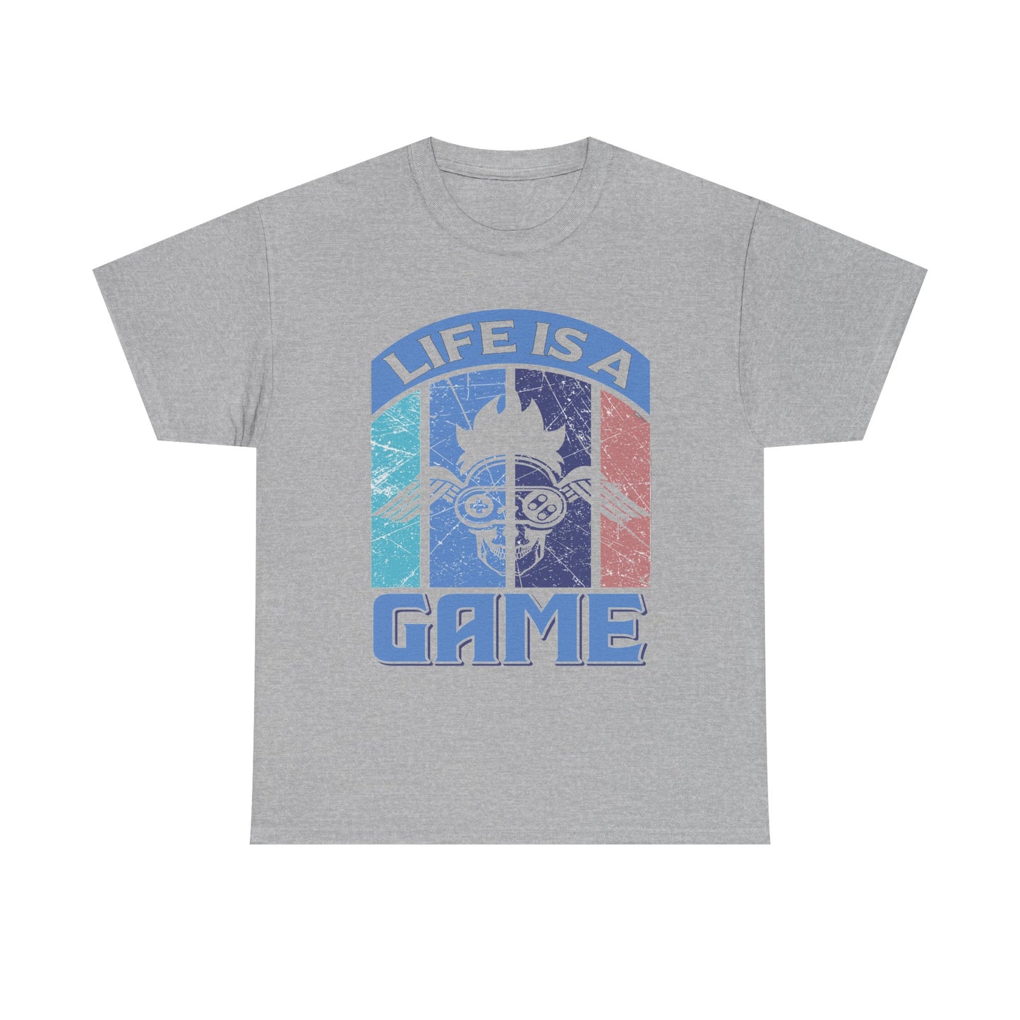 Retro Words of Wisdom Unisex Tee, Life is a Game Graphic Shirt, Inspirational Quote Top, Vintage Tshirt, Retro Tee, Positive Vibes Shirt