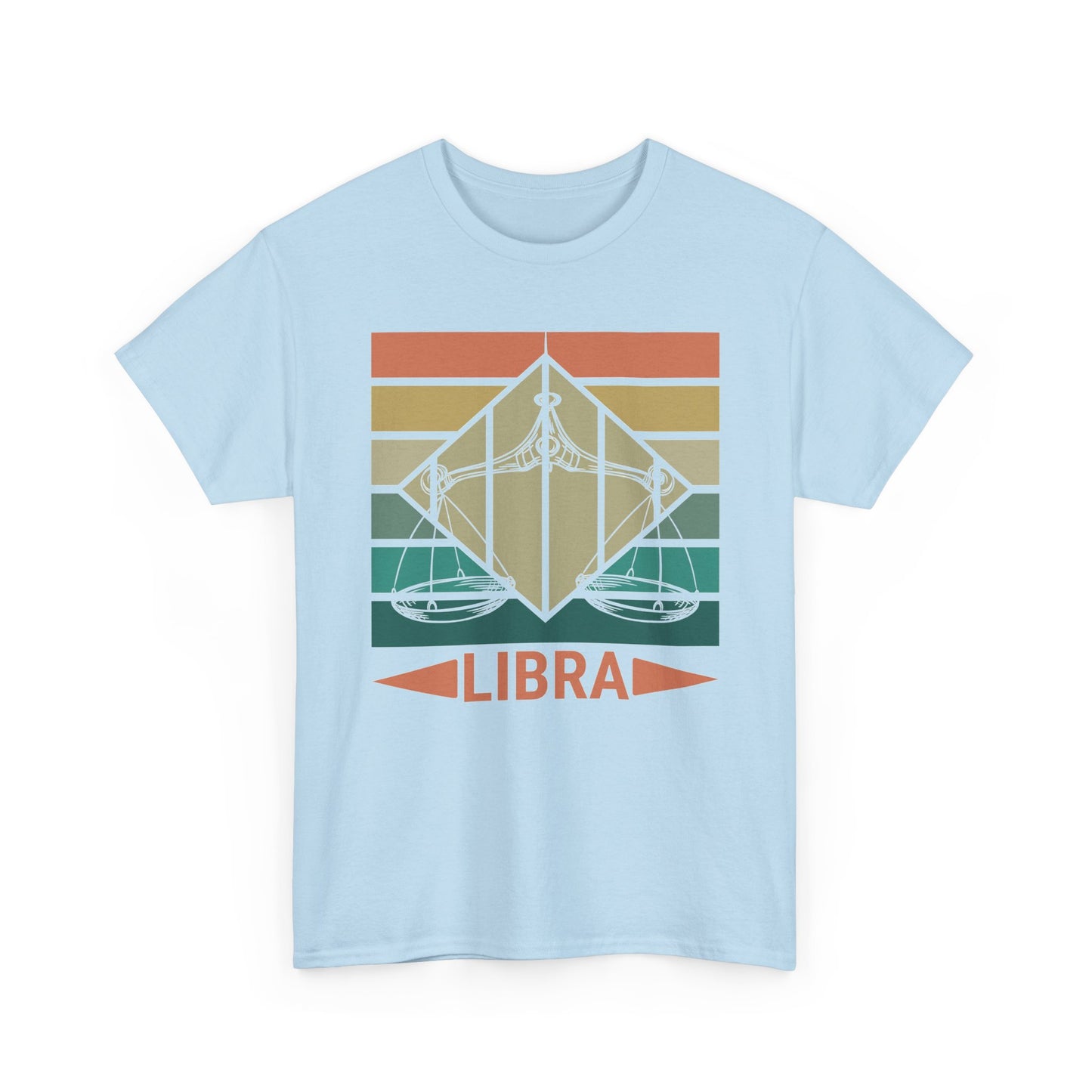 Libra Retro Unisex Tee, Vintage Style Horoscope Sign Shirt, Astrology Zodiac Gift, October Birthday Present, Classic Graphic T-shirt,