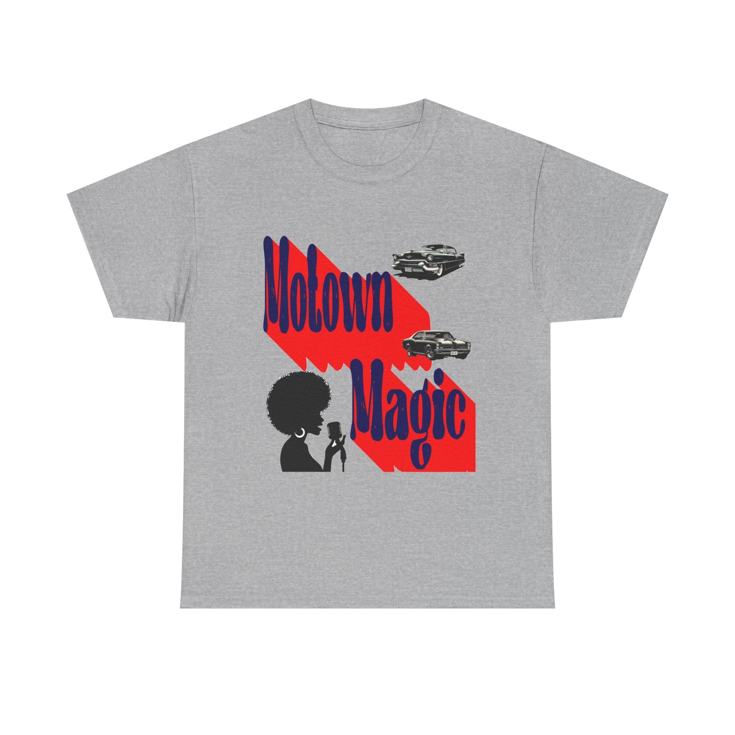 Music Nostalgia Unisex Cotton T-shirt, Motown Magic Vibe Top, Boho Style Spectacular Artistic Graphic Design shirt