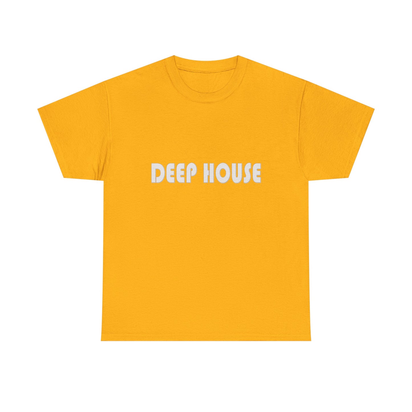 Deep House Music Genre Unisex Tee, Typographic Young Vibe Shirt, DJ Gift, Music Lover, Festival Top, Musician Apparel, Rave Clothing