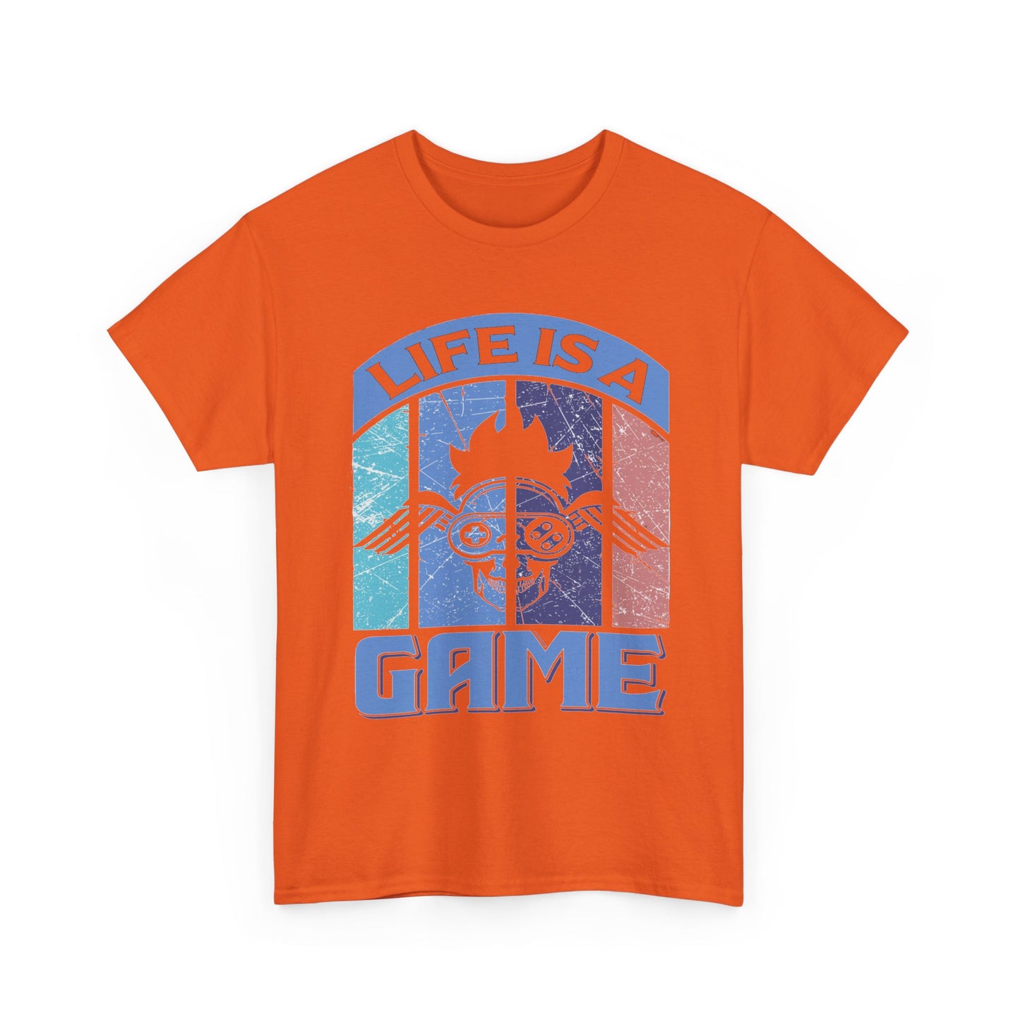 Retro Words of Wisdom Unisex Tee, Life is a Game Graphic Shirt, Inspirational Quote Top, Vintage Tshirt, Retro Tee, Positive Vibes Shirt