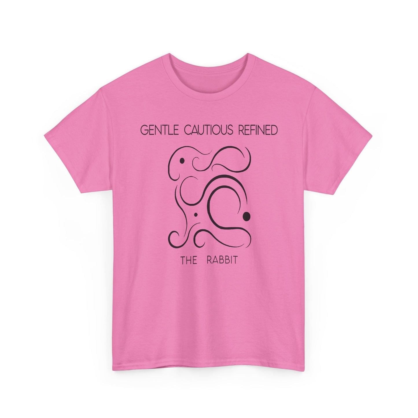 Chinese Zodiac The Rabbit Tee, Positive Traits Of People Born On The Years Of Rabbit (1963, 1975, 1987, 1999, And 2011), Gentle And Refined