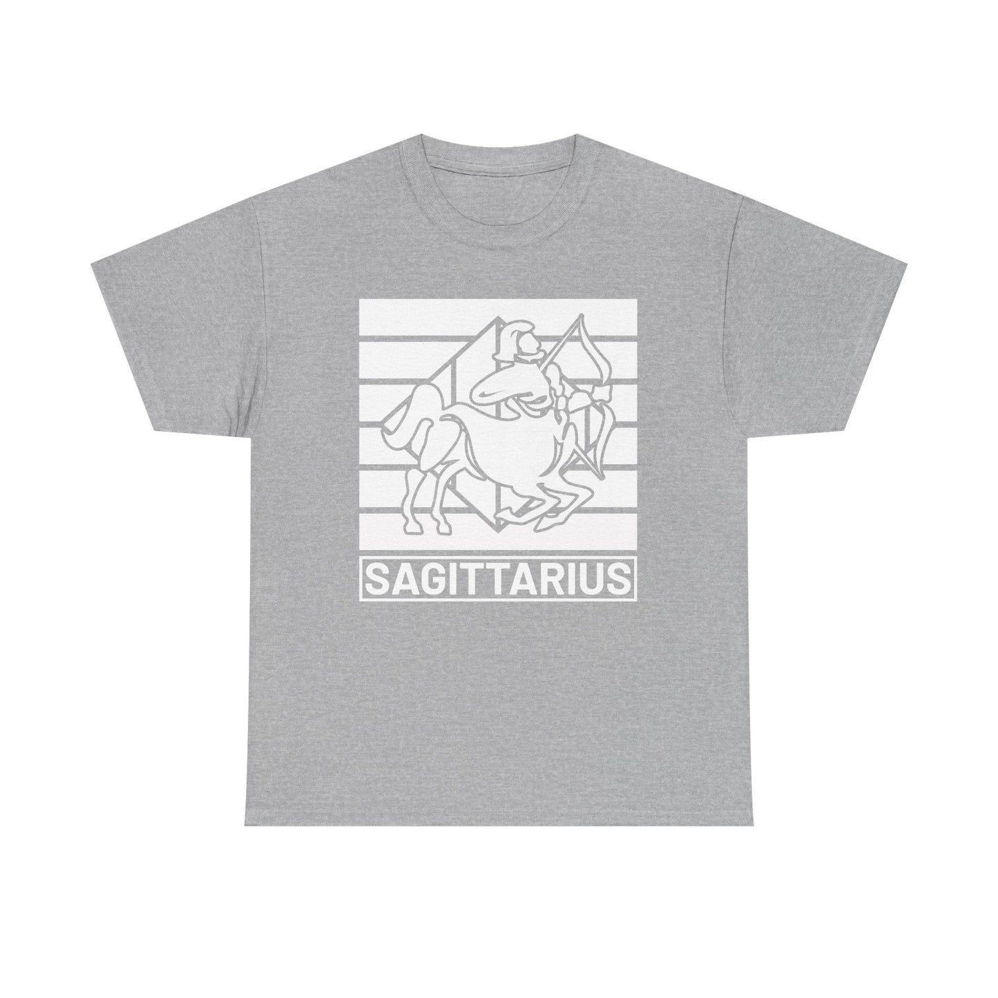 Sagittarius Unisex Heavy Cotton Tee, Zodiac Sign Shirt, Astrology Lover Gift, Vintage Tee, Horoscope Apparel, Retro Fashion