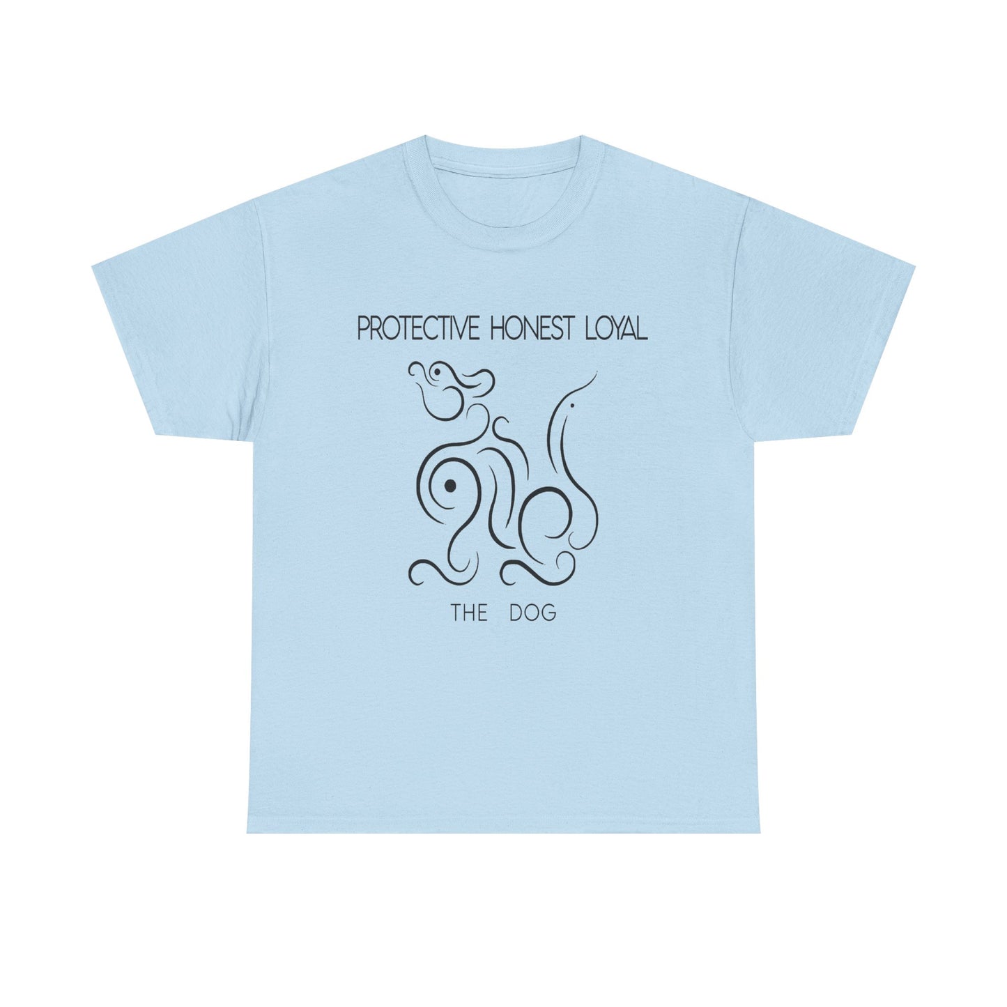 Chinese Zodiac The Dog Tee, Positive Traits Of People Born On The Years Of The Dog (1958, 1970, 1982, 1994, And 2006), Honest And Protective