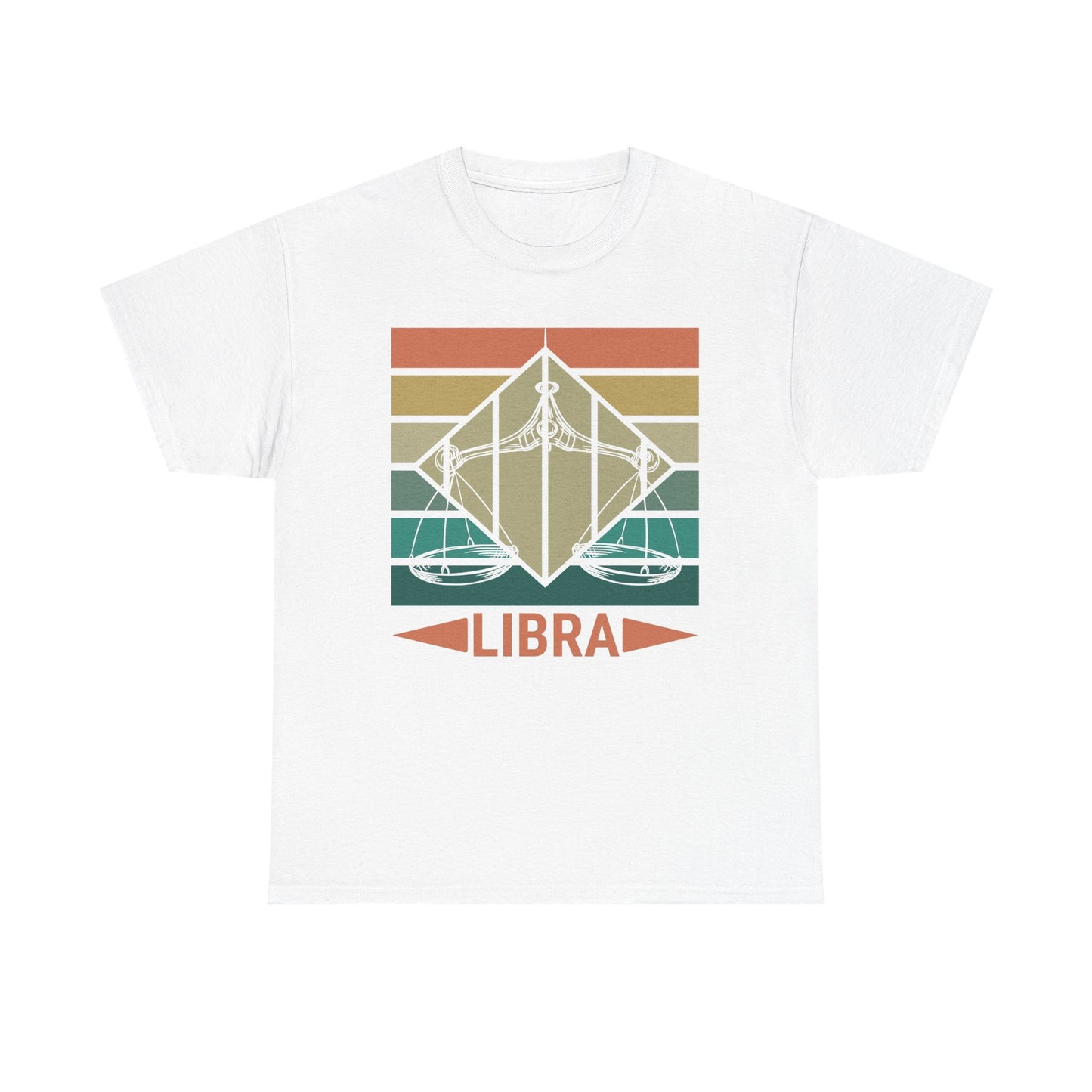 Libra Retro Unisex Tee, Vintage Style Horoscope Sign Shirt, Astrology Zodiac Gift, October Birthday Present, Classic Graphic T-shirt,