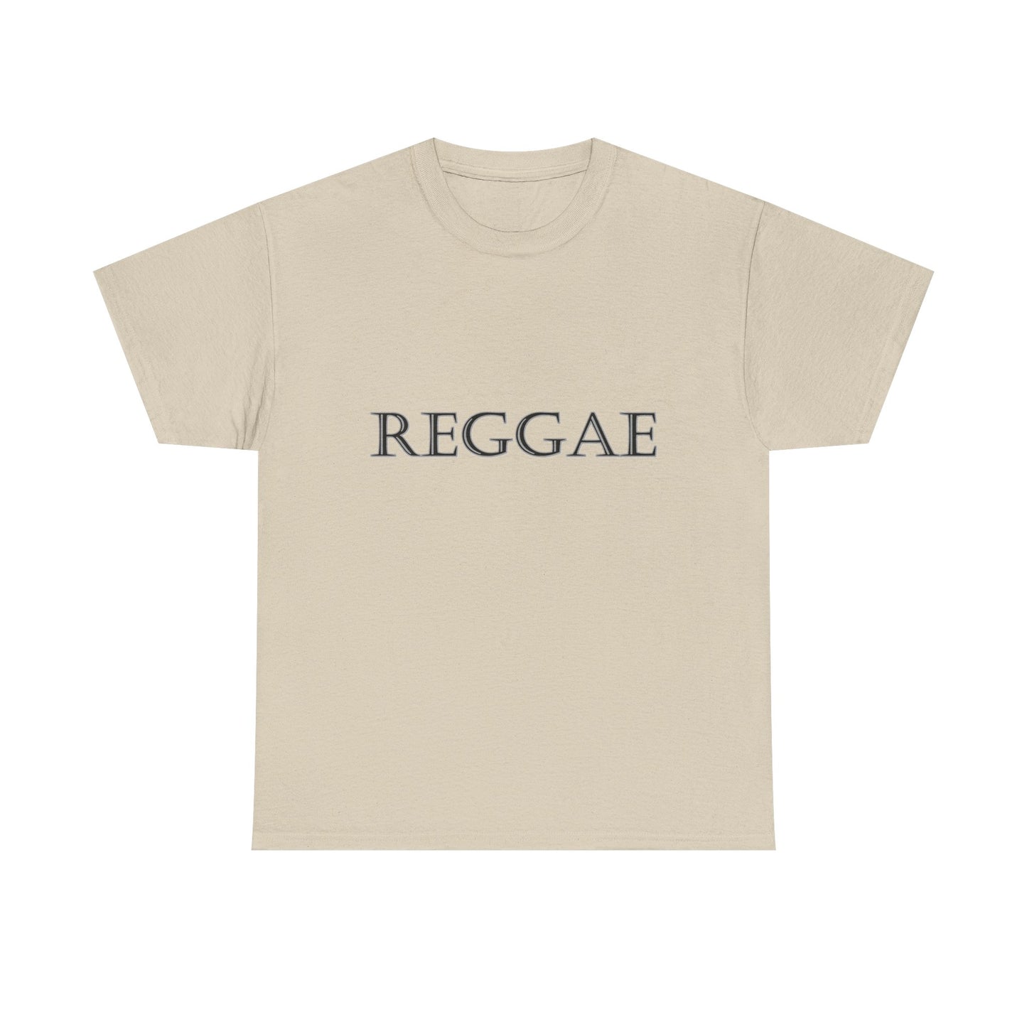 Music Nostalgia Reggae Unisex Cotton Shirt, Retro Boho and Hippie Style Top, Artistic Typographic Design Shirt For Music Lovers