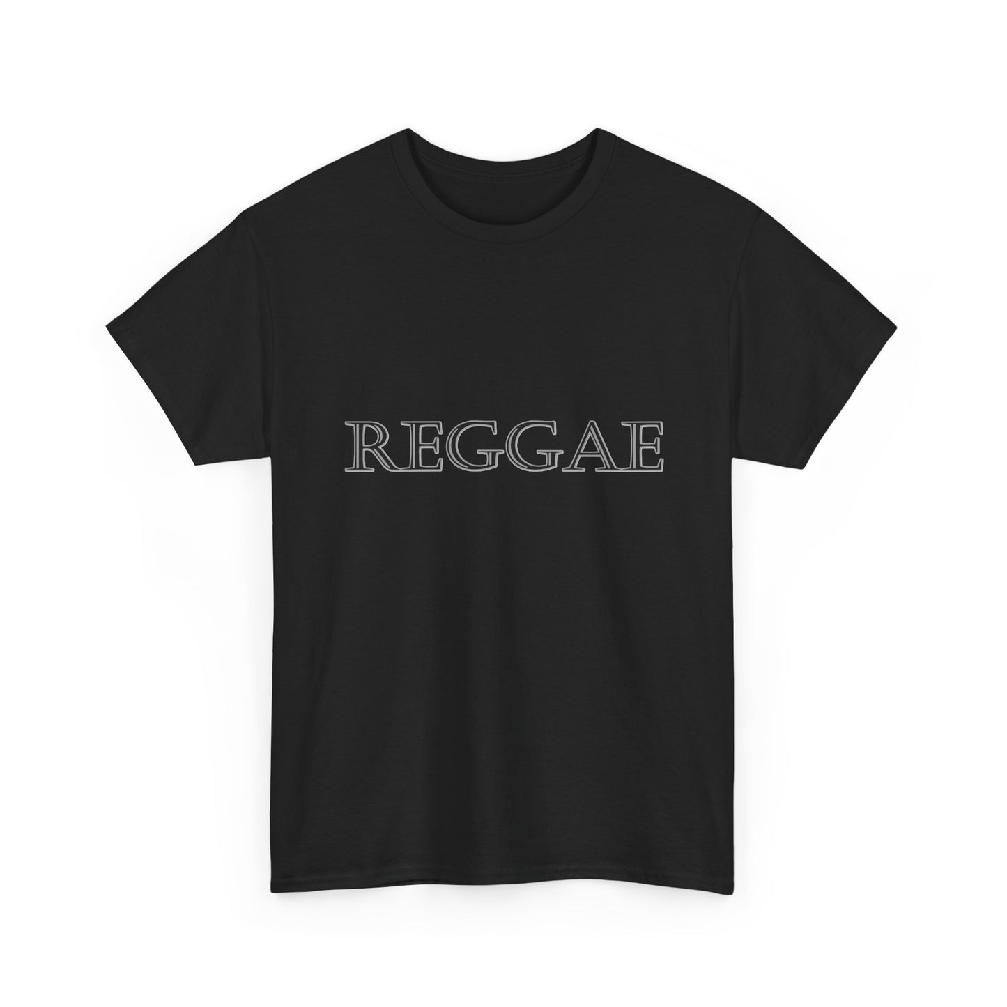 Music Nostalgia Reggae Unisex Cotton Shirt, Retro Boho and Hippie Style Top, Artistic Typographic Design Shirt For Music Lovers