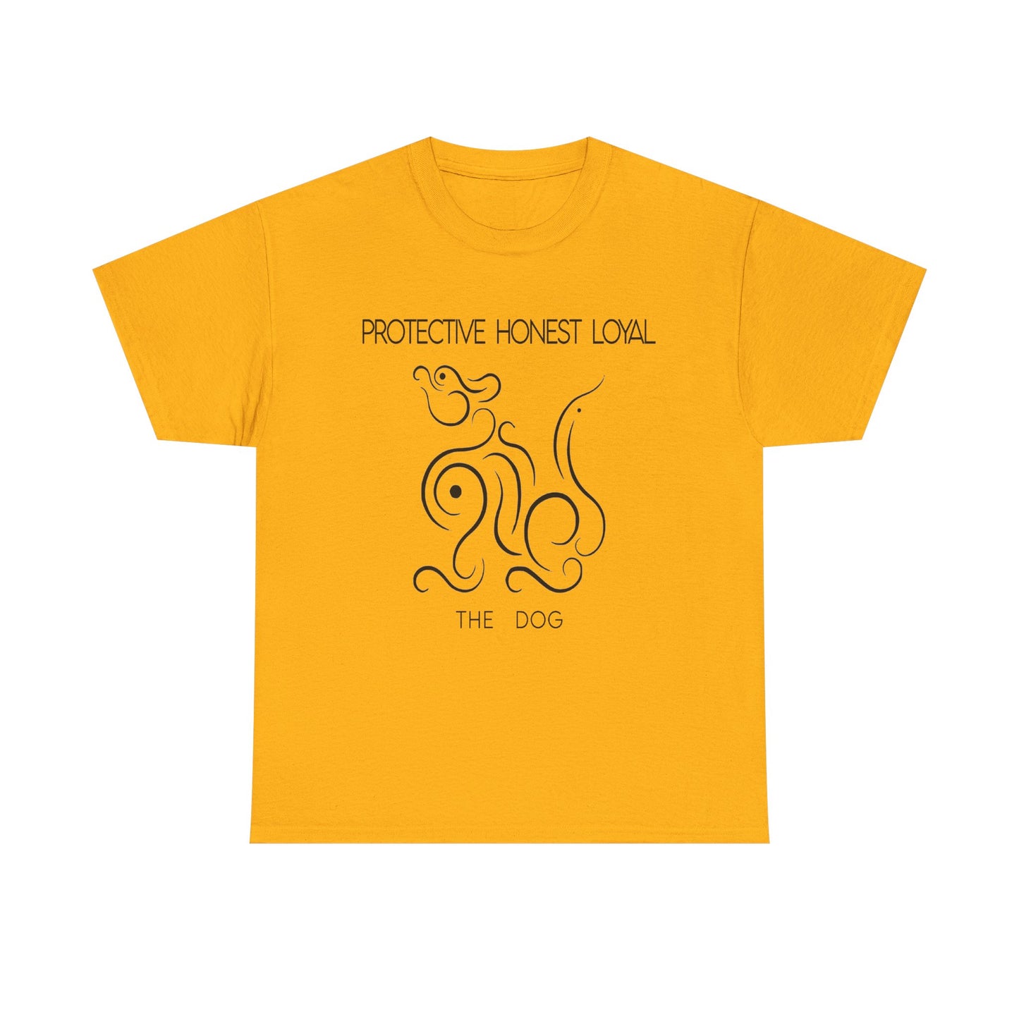 Chinese Zodiac The Dog Tee, Positive Traits Of People Born On The Years Of The Dog (1958, 1970, 1982, 1994, And 2006), Honest And Protective