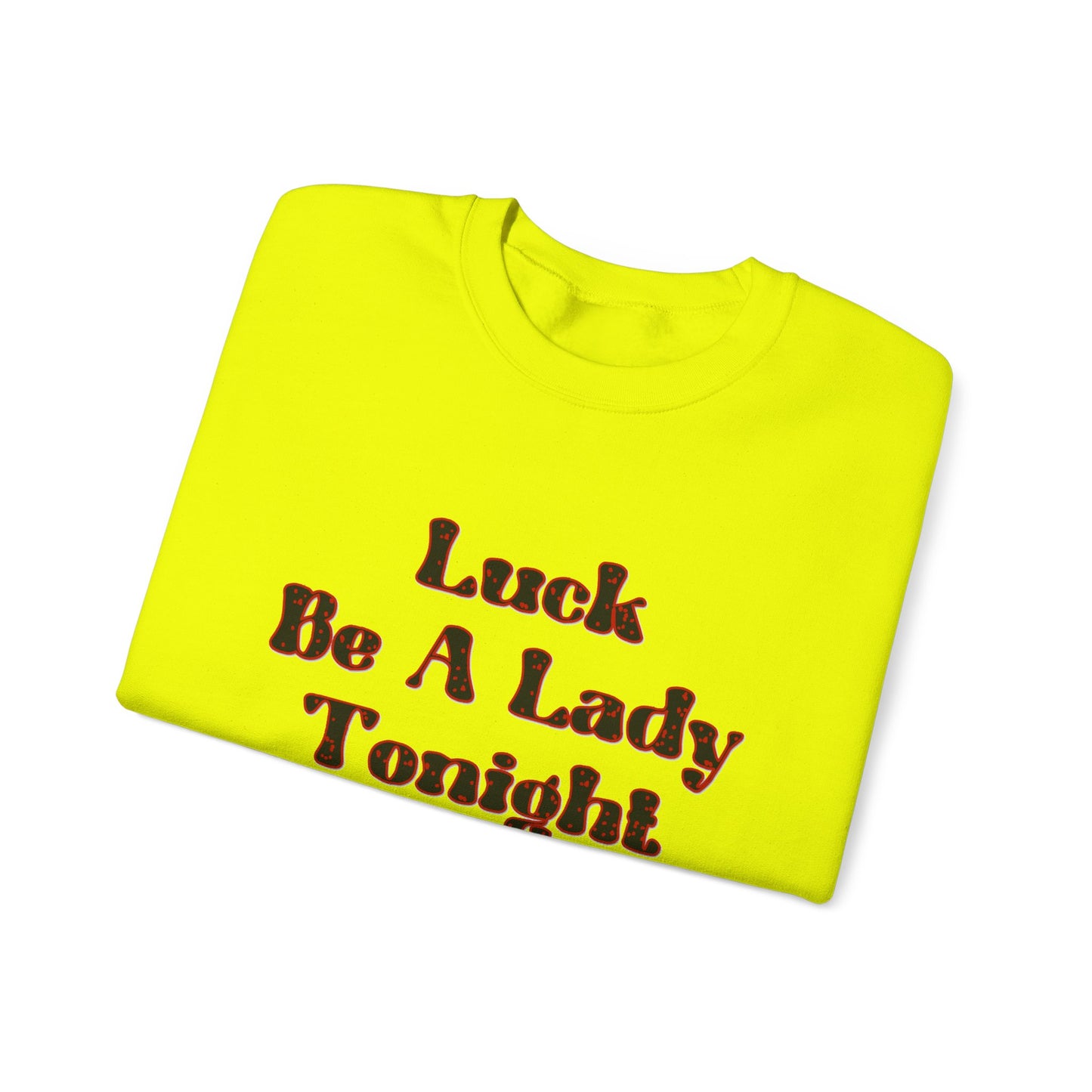 Boho Mahjong Inspired Unisex Sweatshirt, Gambler Metaphor Crewneck Jumper, Luck Be a Lady Pullover, Gift for Gamers, Vintage Style Sweater