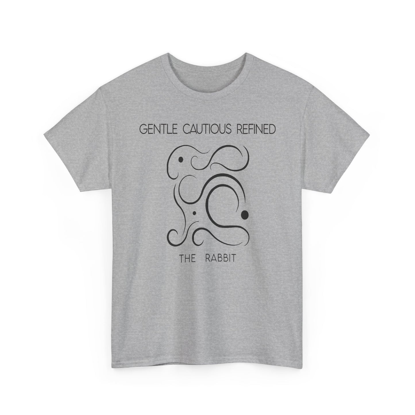 Chinese Zodiac The Rabbit Tee, Positive Traits Of People Born On The Years Of Rabbit (1963, 1975, 1987, 1999, And 2011), Gentle And Refined