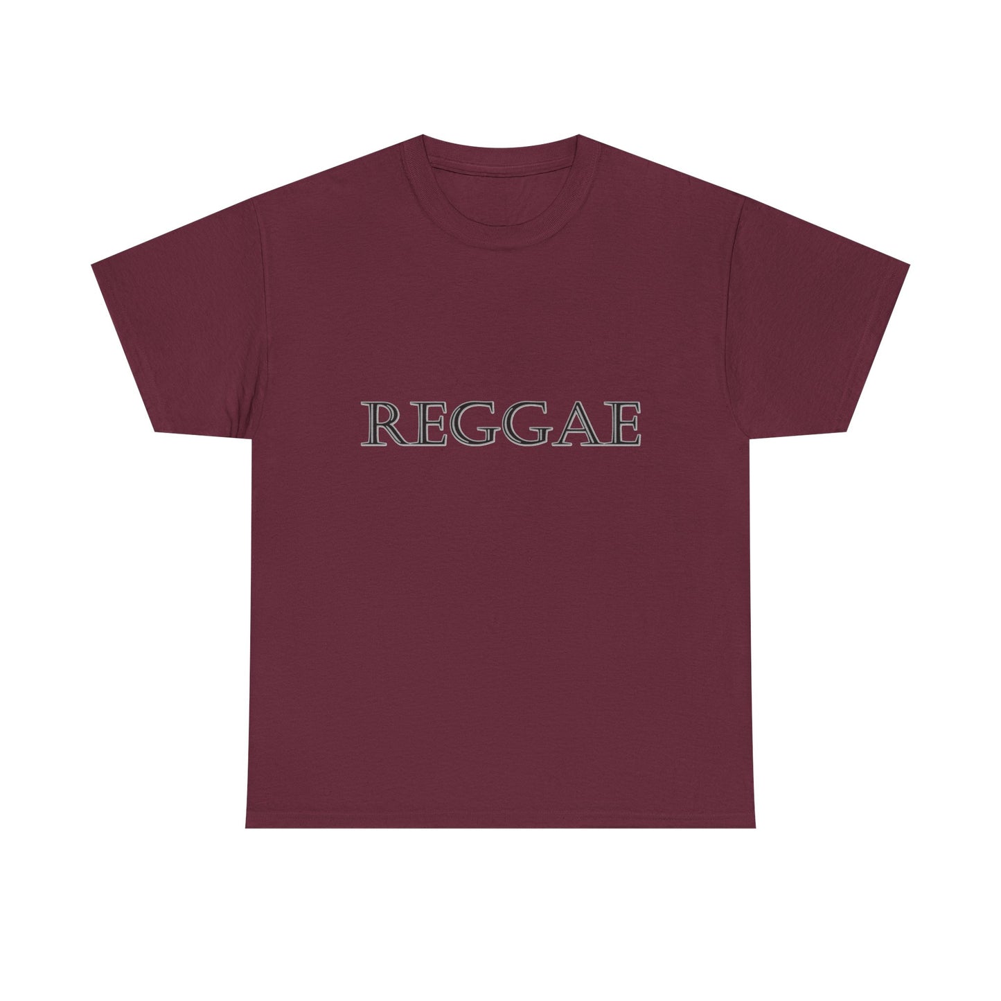 Music Nostalgia Reggae Unisex Cotton Shirt, Retro Boho and Hippie Style Top, Artistic Typographic Design Shirt For Music Lovers