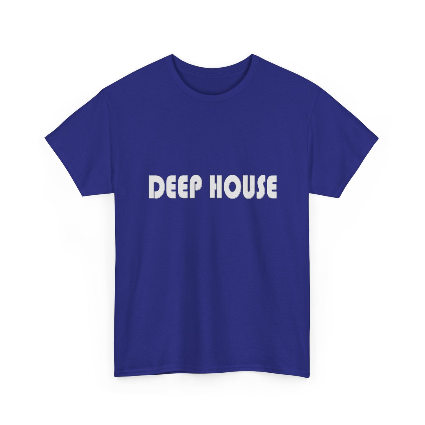 Deep House Music Genre Unisex Tee, Typographic Young Vibe Shirt, DJ Gift, Music Lover, Festival Top, Musician Apparel, Rave Clothing
