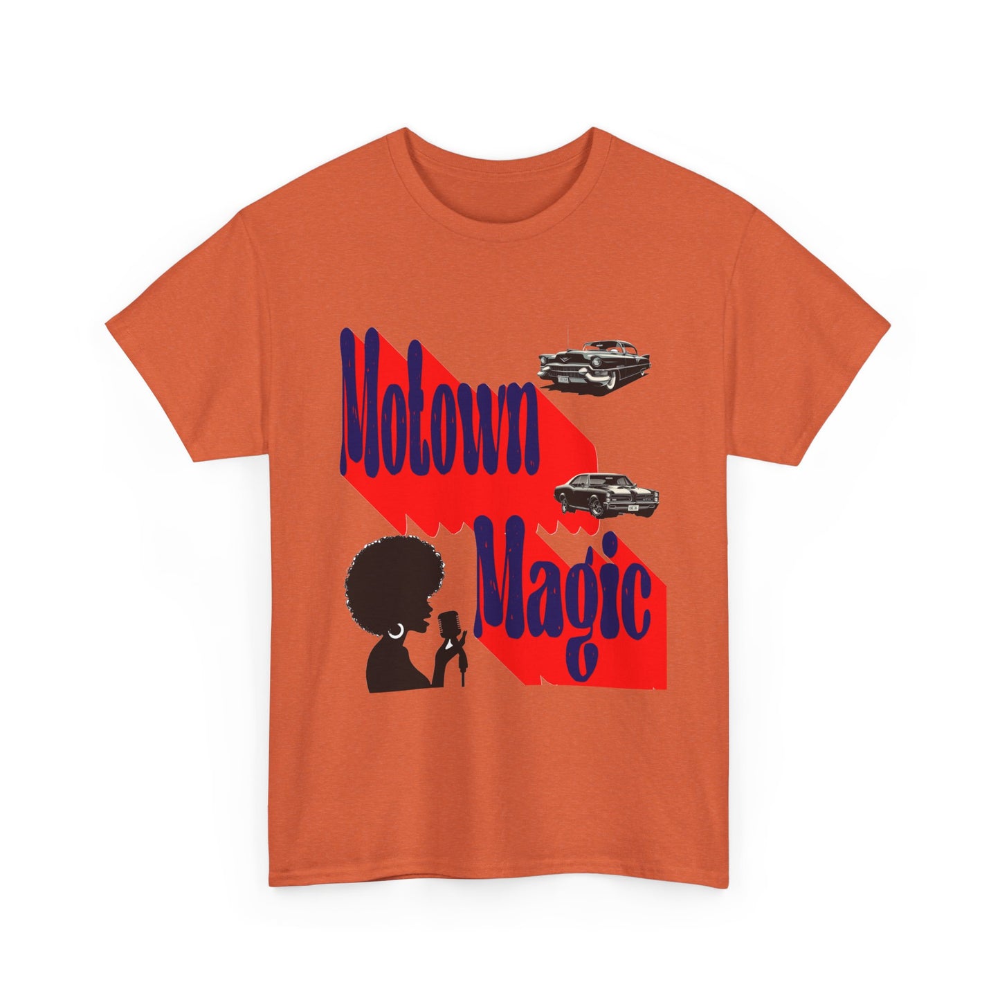Music Nostalgia Unisex Cotton T-shirt, Motown Magic Vibe Top, Boho Style Spectacular Artistic Graphic Design shirt