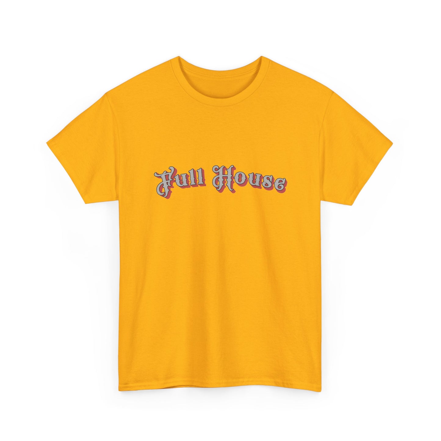 Full House Gambler's Metaphor Unisex Tee shirt - Casino Game Design, Card Player Gift, Card Game Lover Shirt, Card Shark Pullover