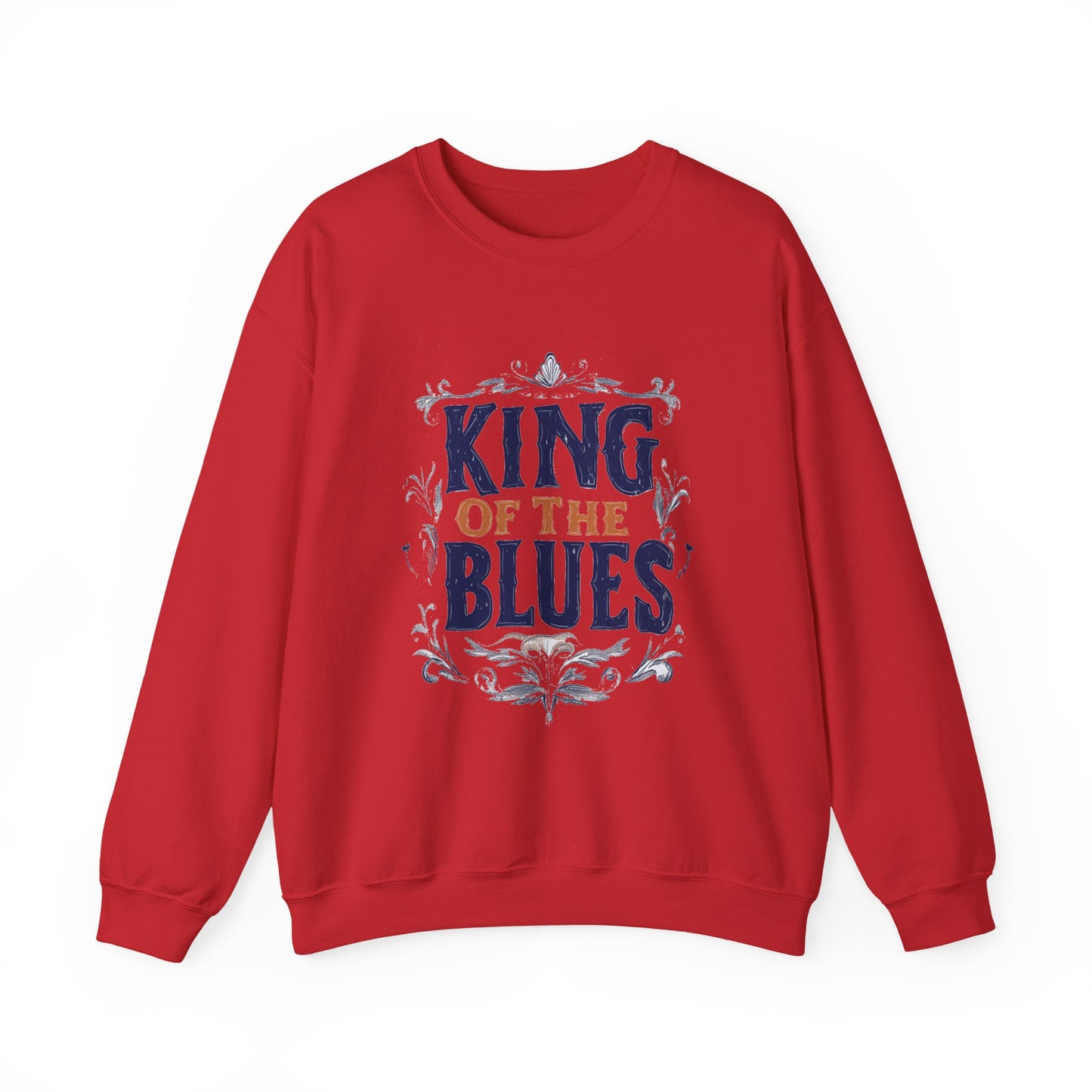 King of the Blues Sweatshirt, Music Nostalgia Crewneck, Rhythm and Blues Jumper, Unisex Band Merch, Blues Music Apparel