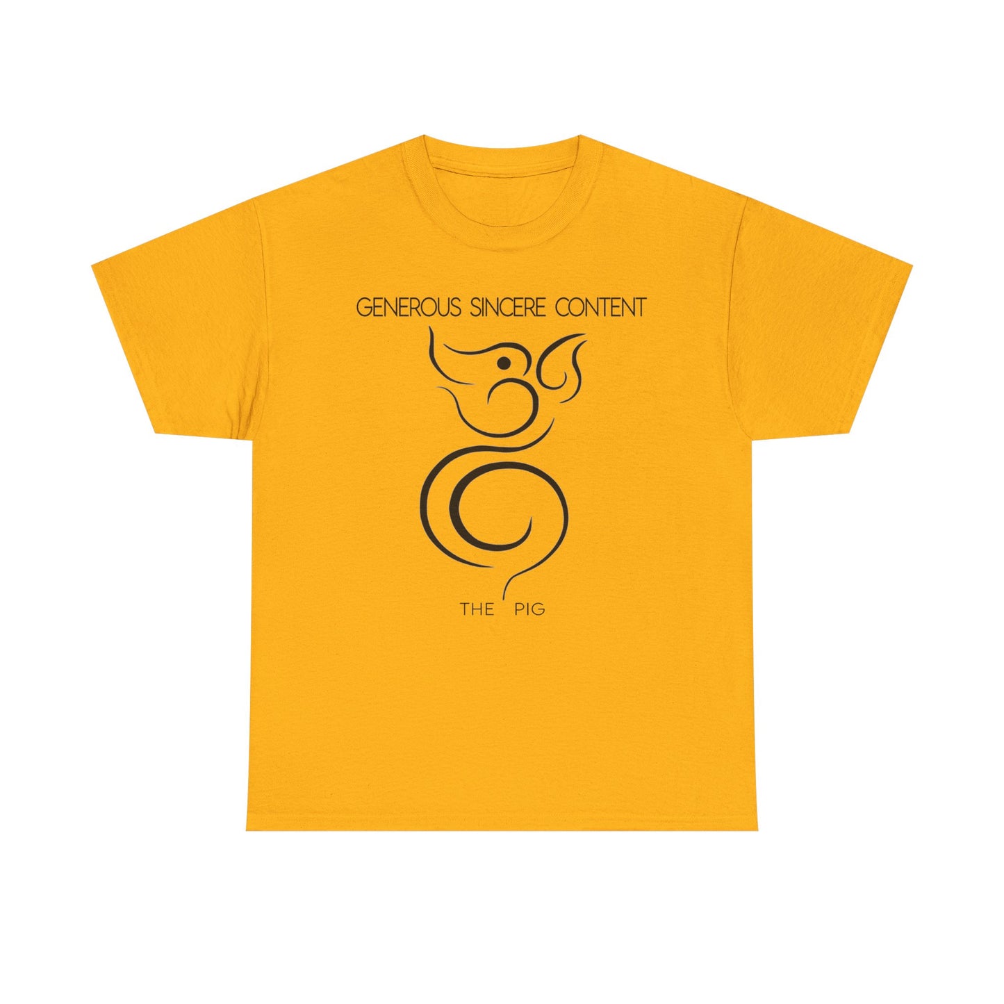 Chinese Zodiac The Pig Tee, Positive Traits Of People Born On The Years Of The Pig (1959, 1971, 1995, and 2007), Generous And Sincere