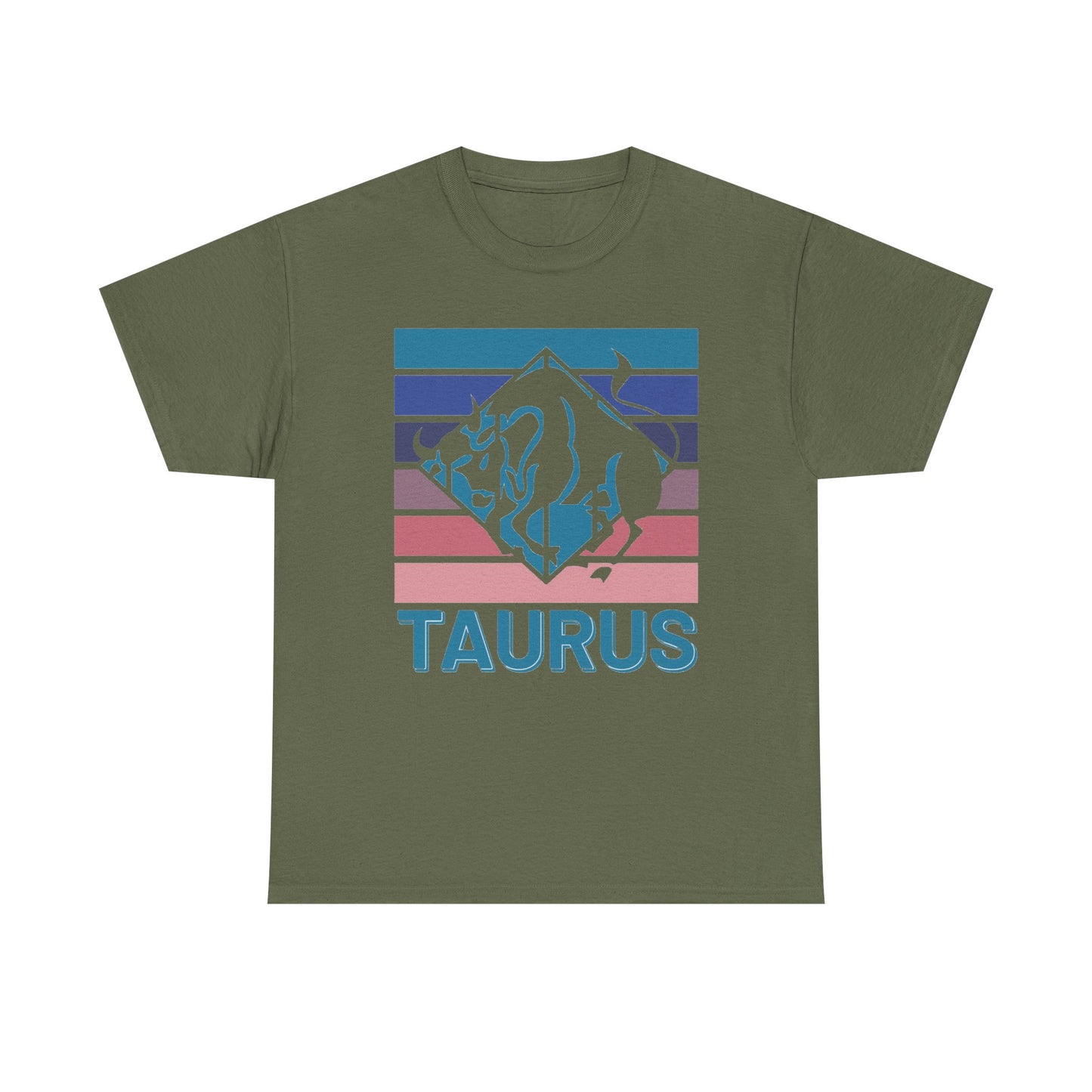 Astrology Zodiac Sign Taurus Unisex Tee, Vintage Retro Bull Shirt, Horoscope Astrology Lover Gift, Zodiac Constellations Apparel, Earth