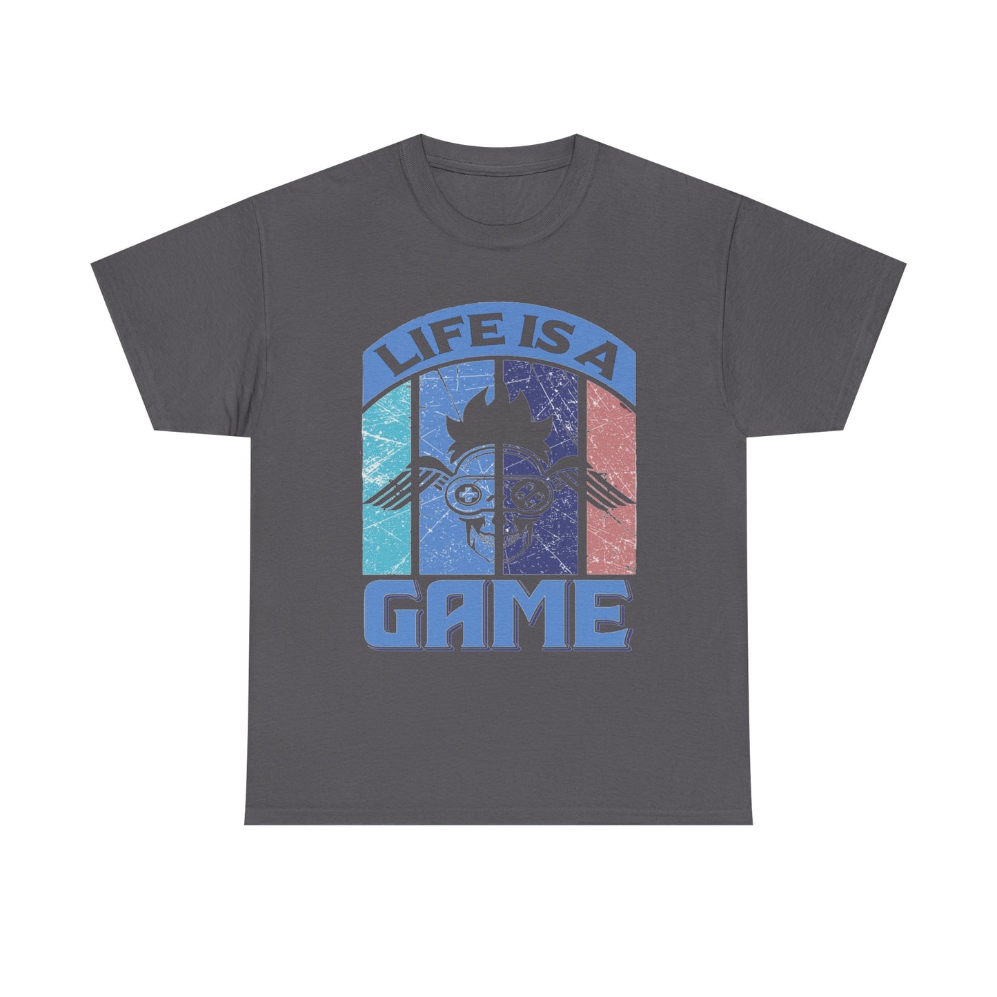 Retro Words of Wisdom Unisex Tee, Life is a Game Graphic Shirt, Inspirational Quote Top, Vintage Tshirt, Retro Tee, Positive Vibes Shirt