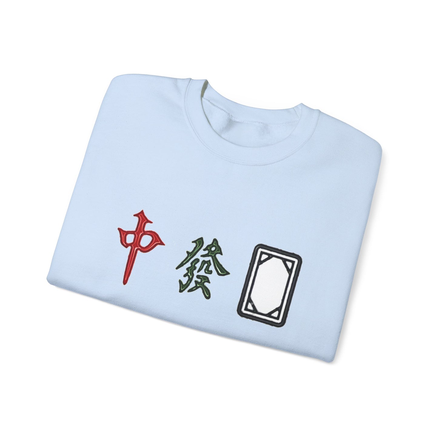 Mahjong Inspired Sweatshirt, Asian Tile Game Apparel, 3 Dragons Design, 4 Seasons Flowers Shirt, Gift for Gamers, Unisex Jumper,