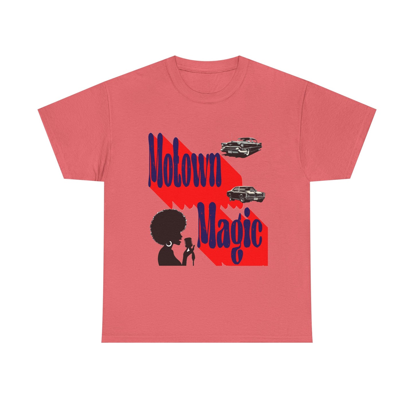Music Nostalgia Unisex Cotton T-shirt, Motown Magic Vibe Top, Boho Style Spectacular Artistic Graphic Design shirt