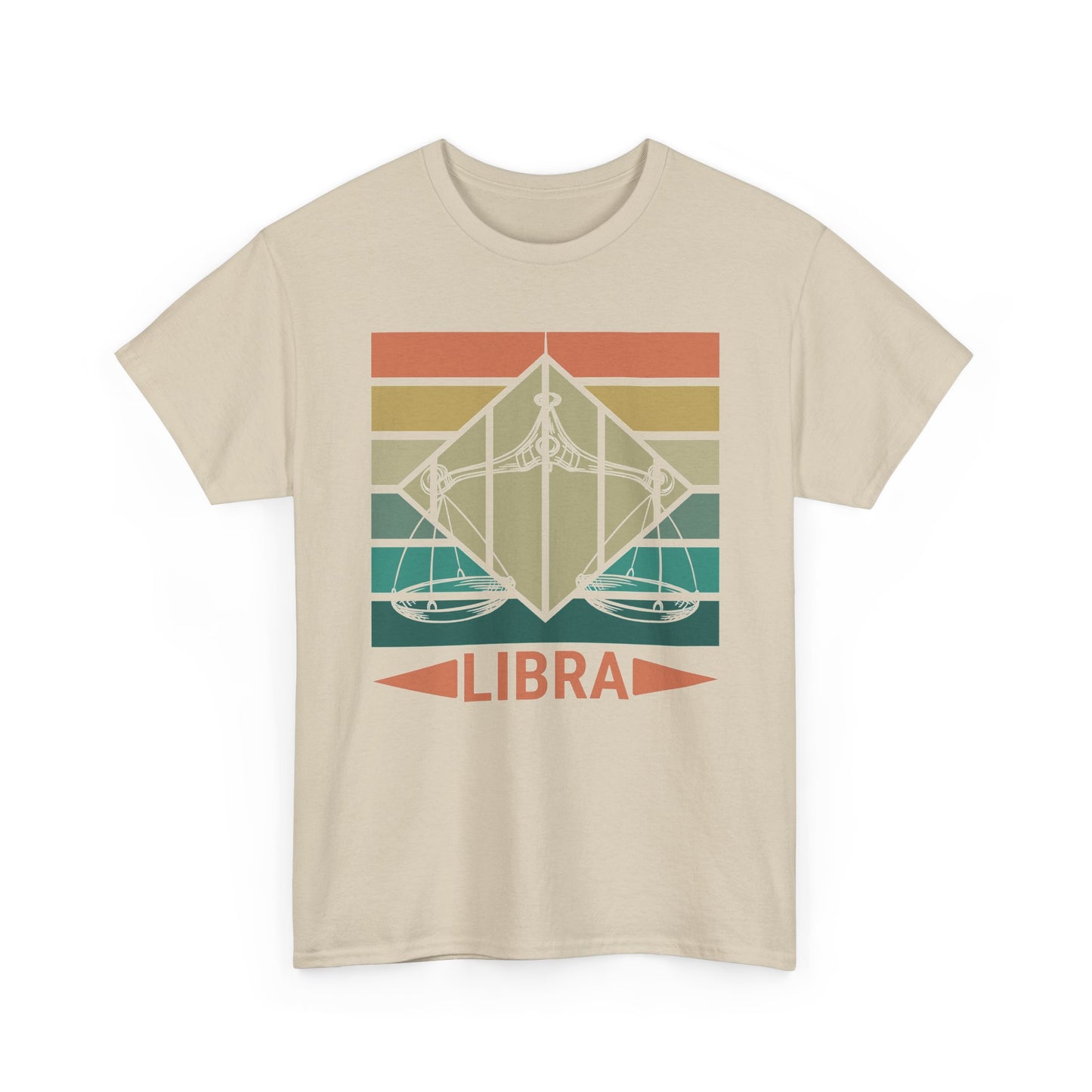 Libra Retro Unisex Tee, Vintage Style Horoscope Sign Shirt, Astrology Zodiac Gift, October Birthday Present, Classic Graphic T-shirt,