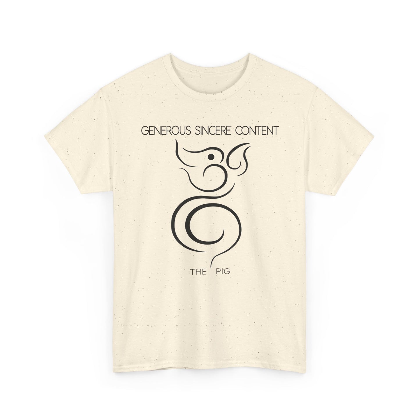 Chinese Zodiac The Pig Tee, Positive Traits Of People Born On The Years Of The Pig (1959, 1971, 1995, and 2007), Generous And Sincere