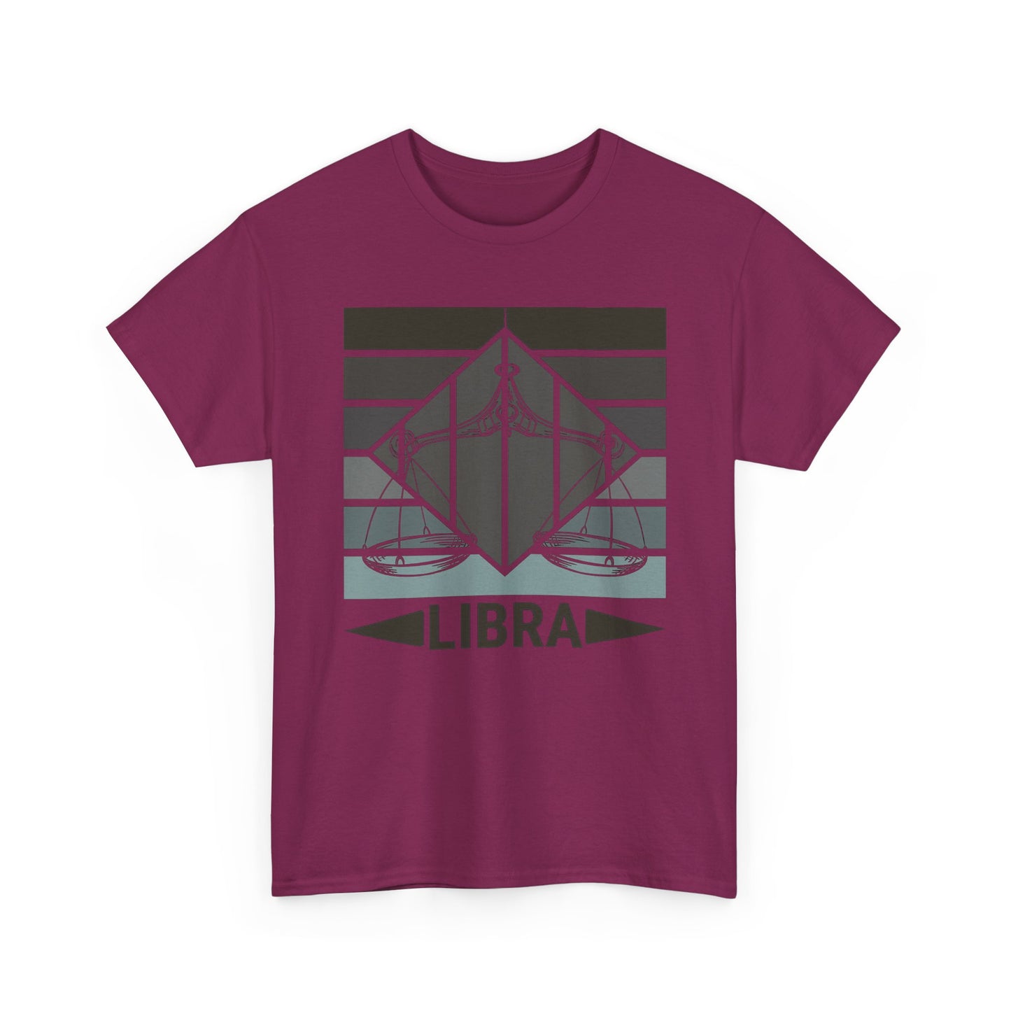 Libra Zodiac Tee, Perfect for Astrology Lovers, Horoscope Gift, Unisex Heavy Cotton T-Shirt, Astrology Apparel, Birthday Gift
