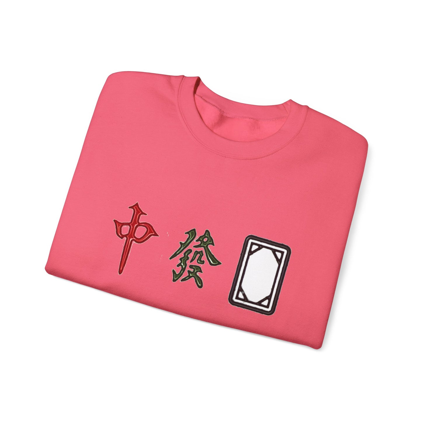 Mahjong Inspired Sweatshirt, Asian Tile Game Apparel, 3 Dragons Design, 4 Seasons Flowers Shirt, Gift for Gamers, Unisex Jumper,