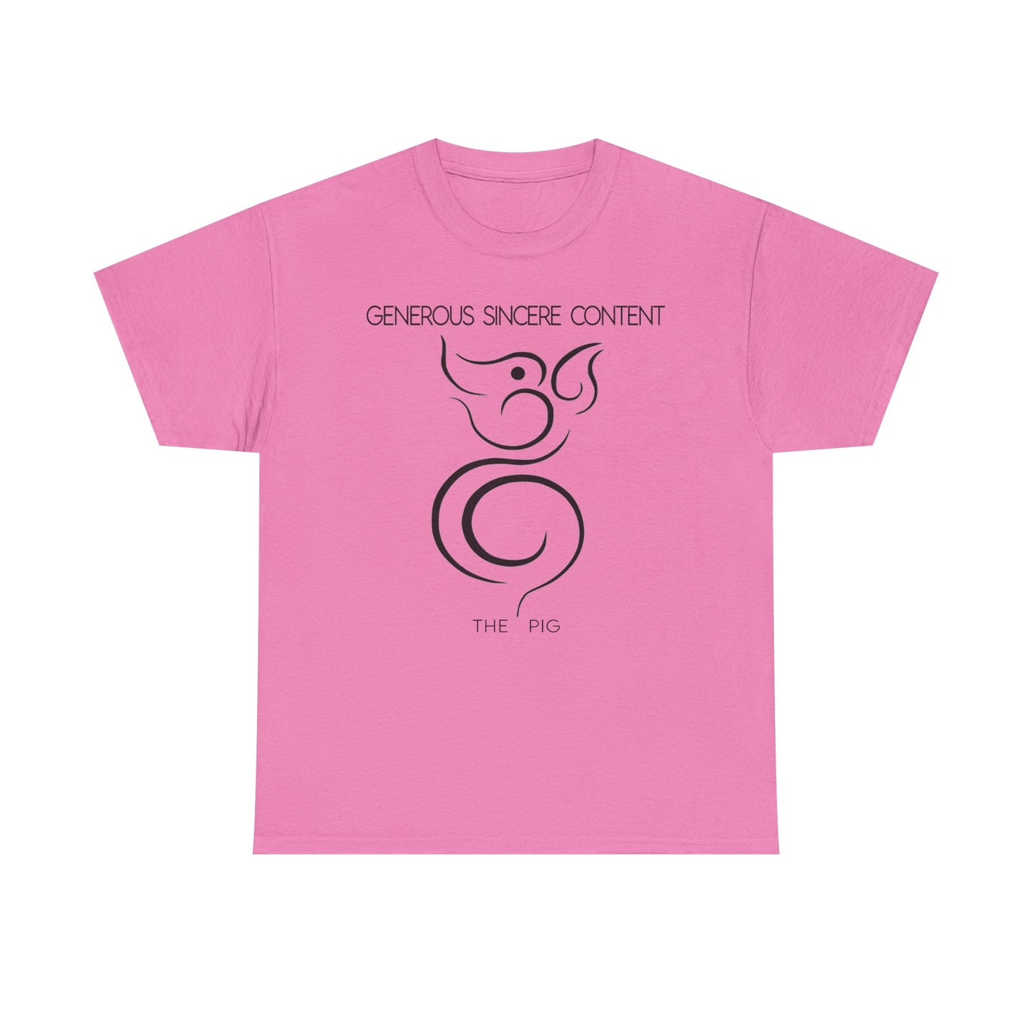 Chinese Zodiac The Pig Tee, Positive Traits Of People Born On The Years Of The Pig (1959, 1971, 1995, and 2007), Generous And Sincere
