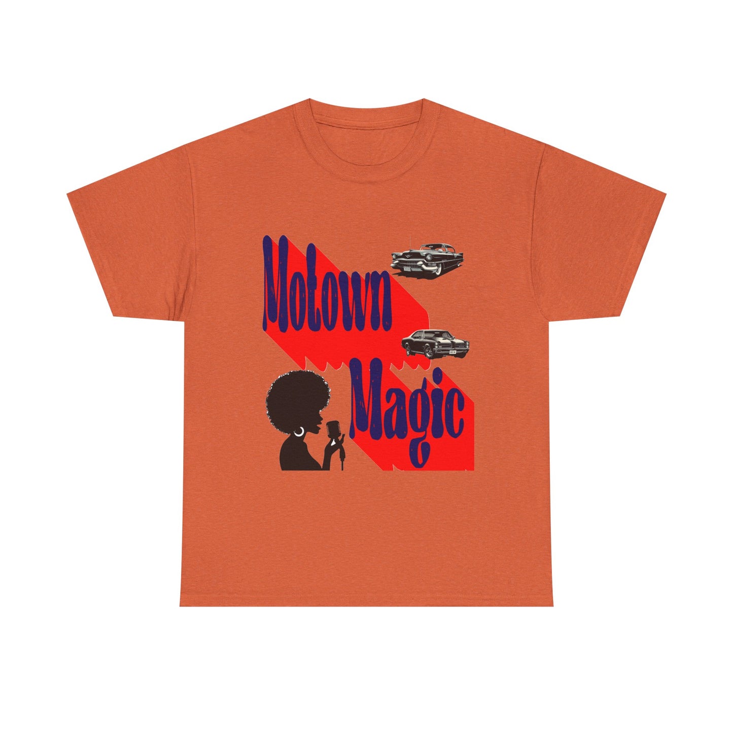 Music Nostalgia Unisex Cotton T-shirt, Motown Magic Vibe Top, Boho Style Spectacular Artistic Graphic Design shirt