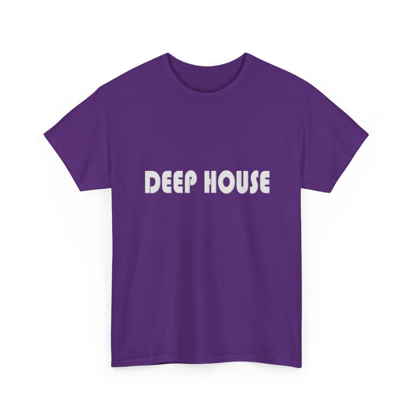 Deep House Music Genre Unisex Tee, Typographic Young Vibe Shirt, DJ Gift, Music Lover, Festival Top, Musician Apparel, Rave Clothing