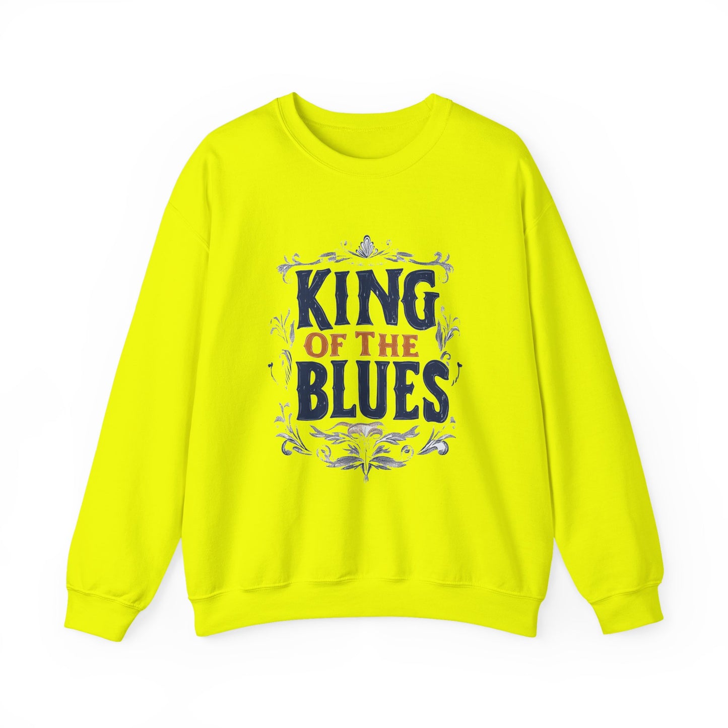 King of the Blues Sweatshirt, Music Nostalgia Crewneck, Rhythm and Blues Jumper, Unisex Band Merch, Blues Music Apparel