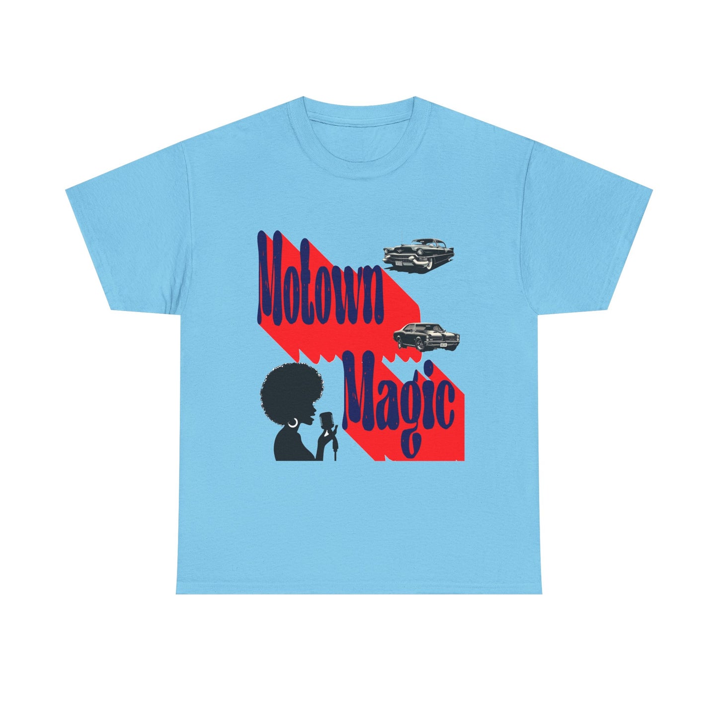 Music Nostalgia Unisex Cotton T-shirt, Motown Magic Vibe Top, Boho Style Spectacular Artistic Graphic Design shirt