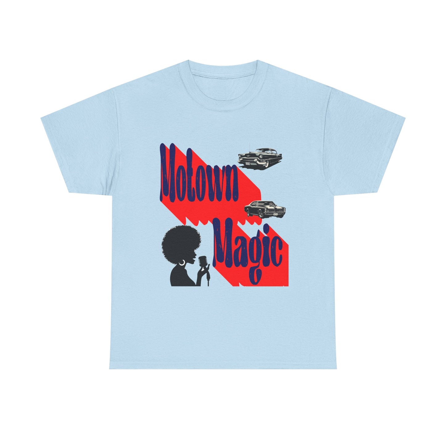 Music Nostalgia Unisex Cotton T-shirt, Motown Magic Vibe Top, Boho Style Spectacular Artistic Graphic Design shirt