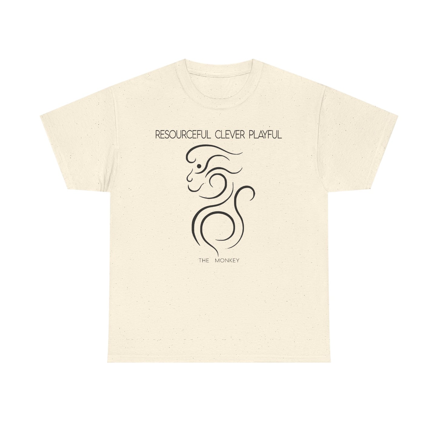 Chinese Zodiac The Monkey Tee, Positive Traits Of People Born On The Years Of Monkey (1968, 1980, 1992, 2004, And 2016), Clever, Resourceful
