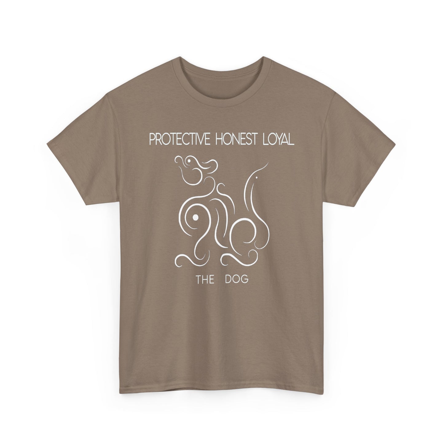Chinese Zodiac The Dog Tee, Positive Traits Of People Born On The Years Of The Dog (1958, 1970, 1982, 1994, And 2006), Protective, Loyal