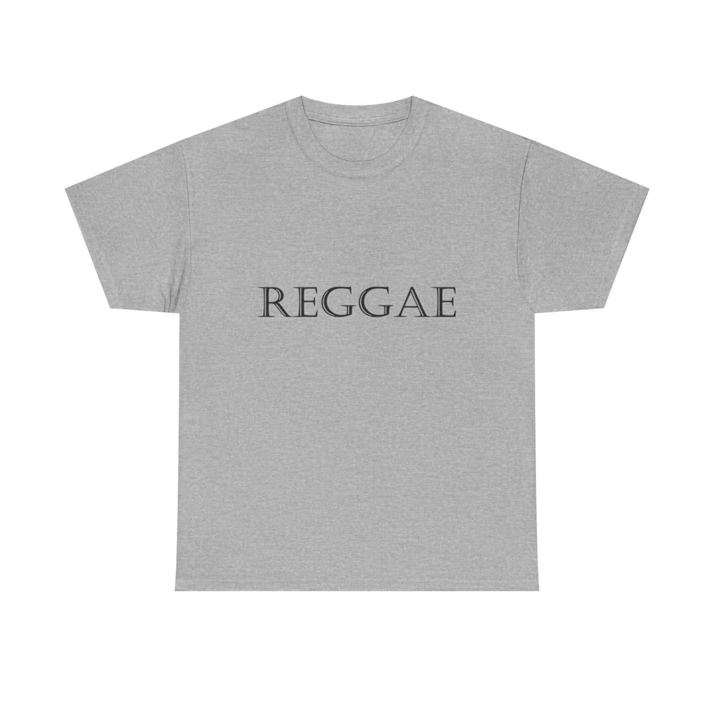 Music Nostalgia Reggae Unisex Cotton Shirt, Retro Boho and Hippie Style Top, Artistic Typographic Design Shirt For Music Lovers