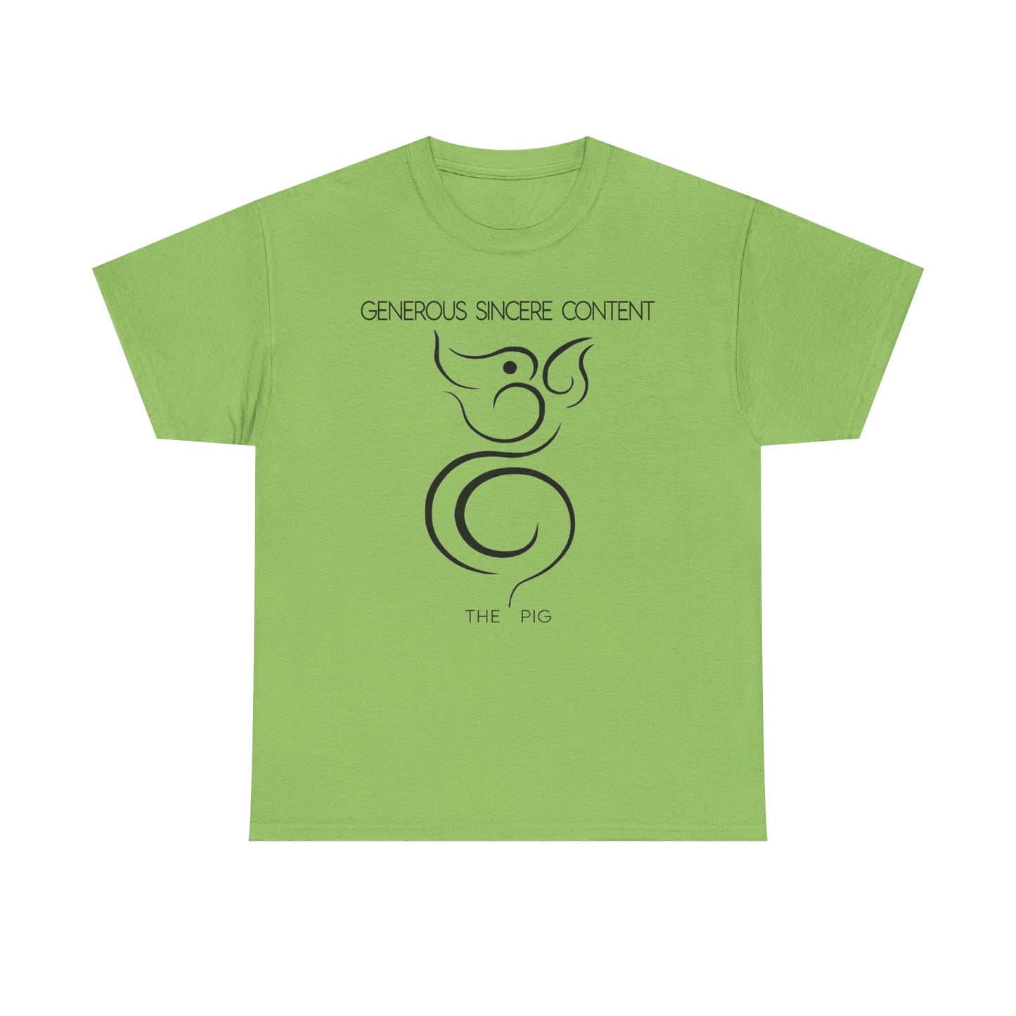 Chinese Zodiac The Pig Tee, Positive Traits Of People Born On The Years Of The Pig (1959, 1971, 1995, and 2007), Generous And Sincere