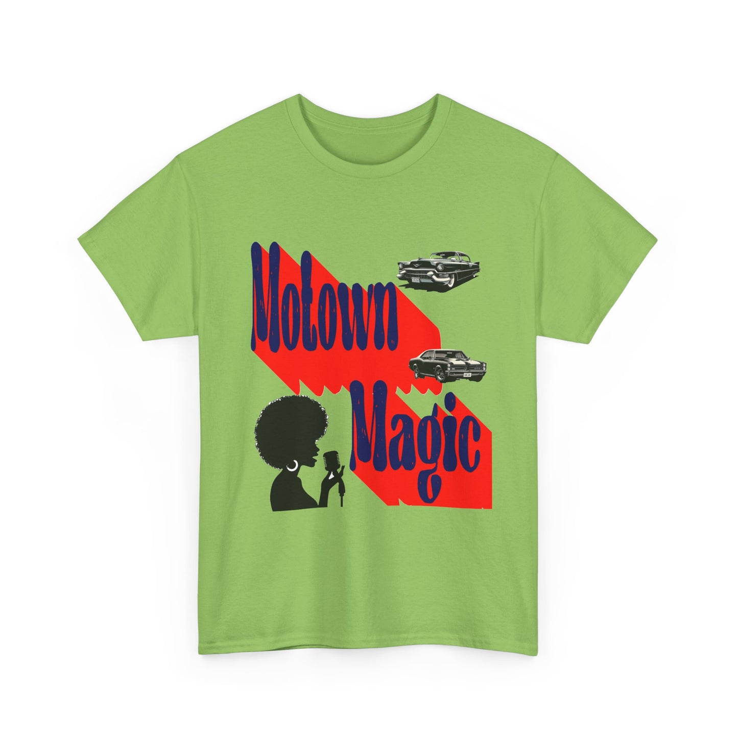 Music Nostalgia Unisex Cotton T-shirt, Motown Magic Vibe Top, Boho Style Spectacular Artistic Graphic Design shirt
