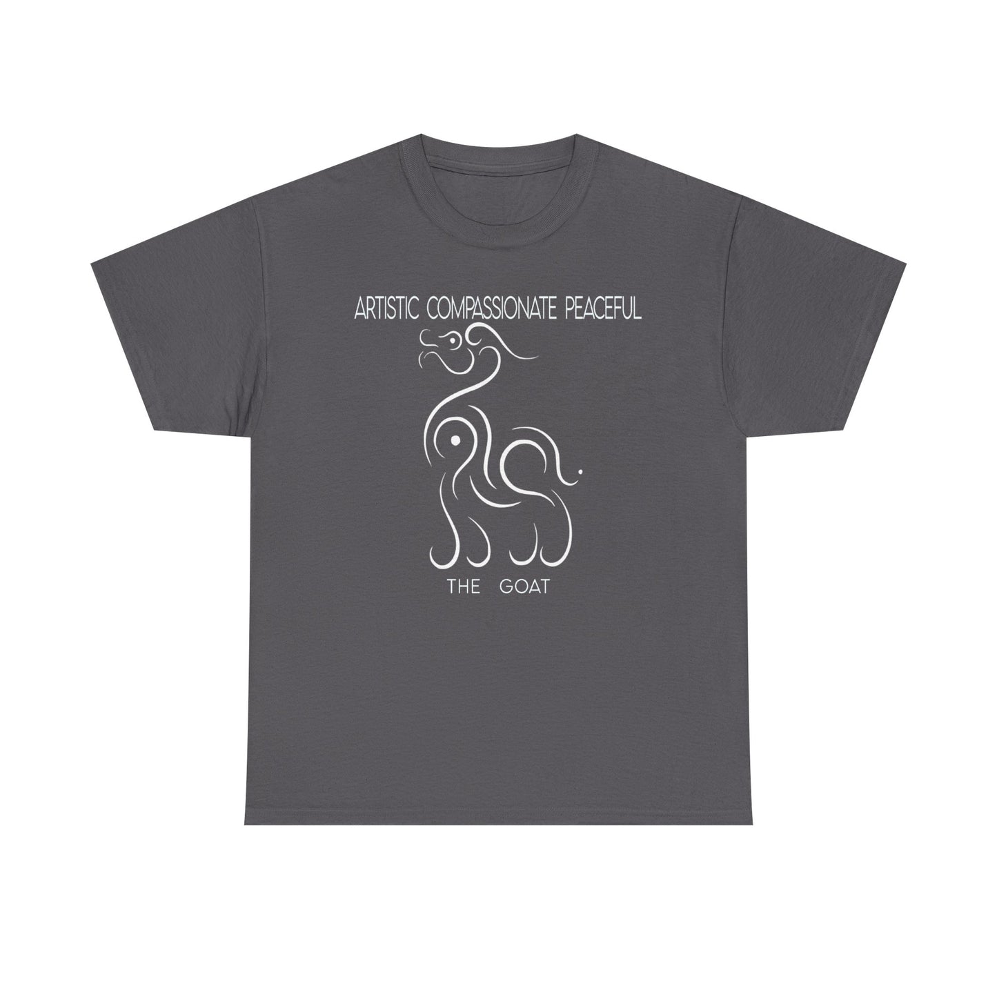Chinese Zodiac The Goat Tee, Positive Traits Of People Born On The Years Of Goat (1967, 1979, 1991, 2003, And 2015), Compassionate, Peaceful
