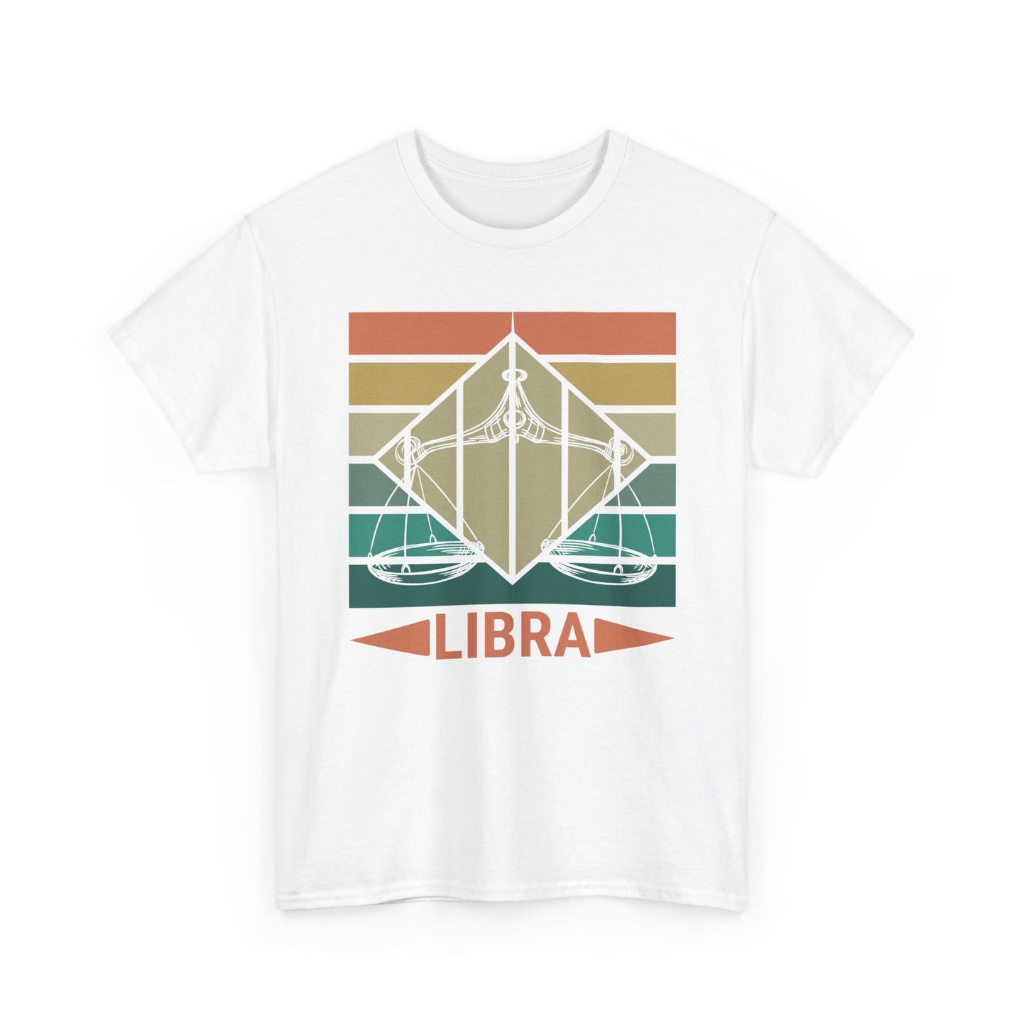 Libra Retro Unisex Tee, Vintage Style Horoscope Sign Shirt, Astrology Zodiac Gift, October Birthday Present, Classic Graphic T-shirt,