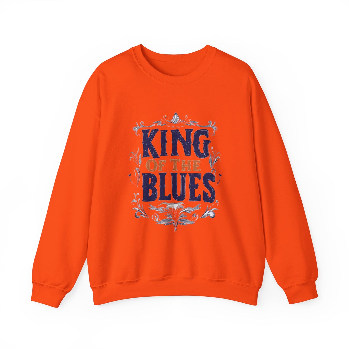 King of the Blues Sweatshirt, Music Nostalgia Crewneck, Rhythm and Blues Jumper, Unisex Band Merch, Blues Music Apparel